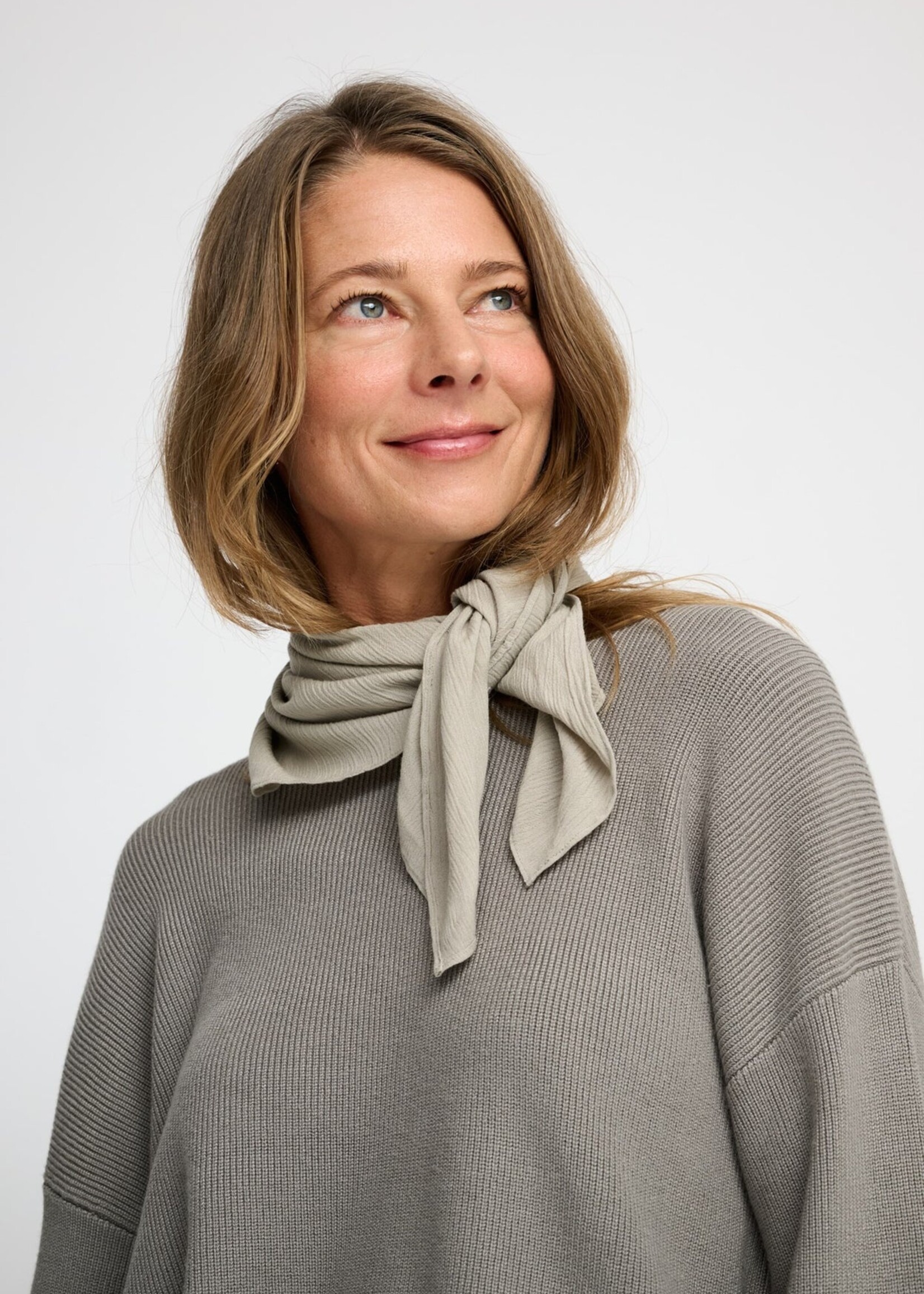 Moshi Moshi Mind Moshi Moshi Mind - Trui gebreid Zeegrijs