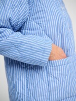 Moshi Moshi Mind Moshi Moshi Mind - Halflange Jas Stripe Blauw