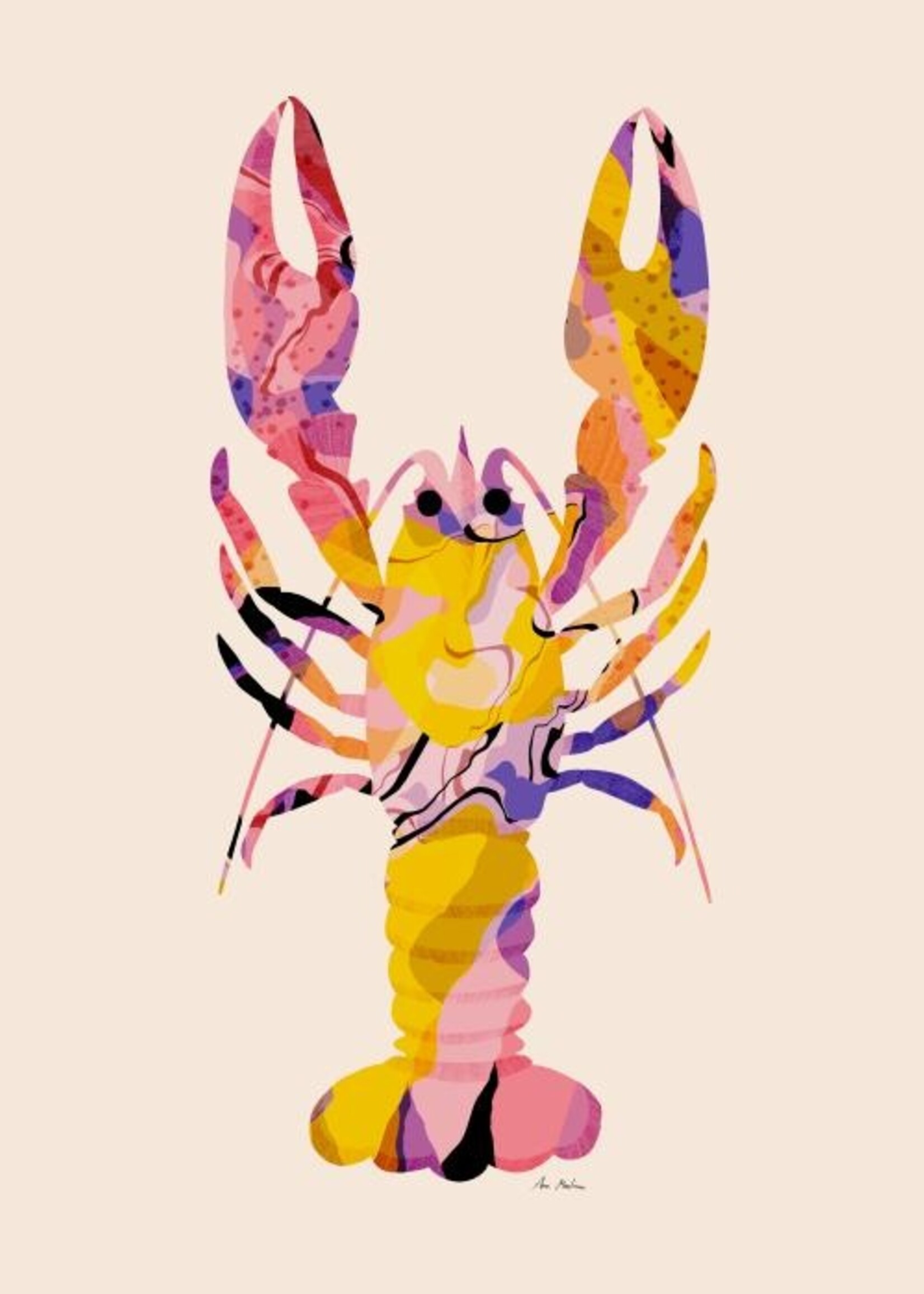 PSTR studio PSTR Studio - Poster 'Lobster'
