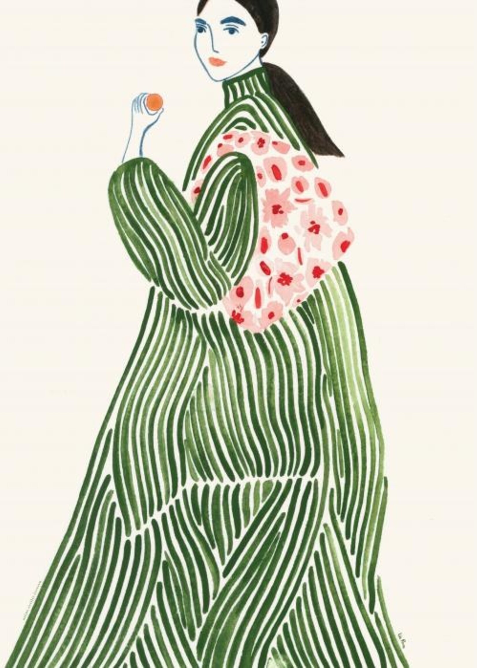 PSTR studio PSTR studio - Poster 'Green Coat'