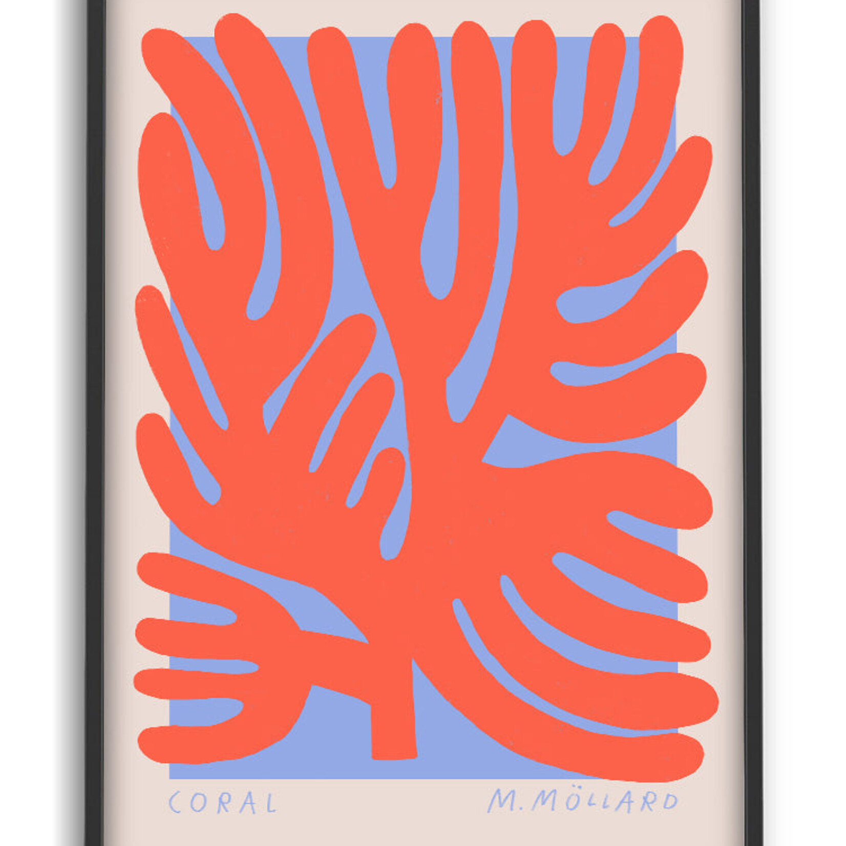 PSTR studio PSTR Studio - Poster 'Coral'