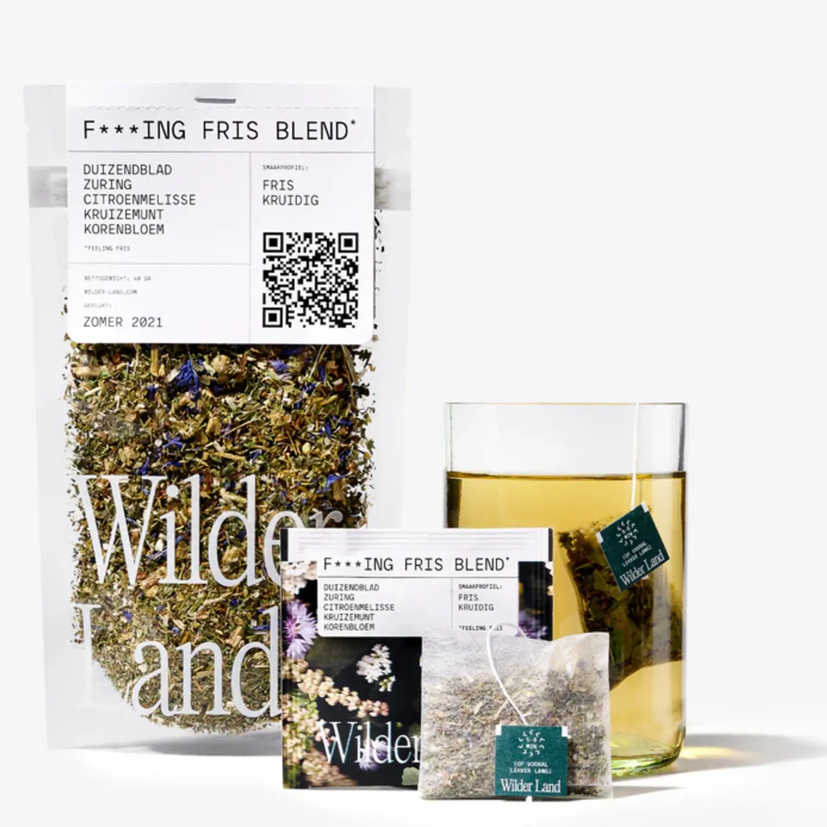 Wilder Land Wilder Land - 40g losse thee 'F***ing Fris'