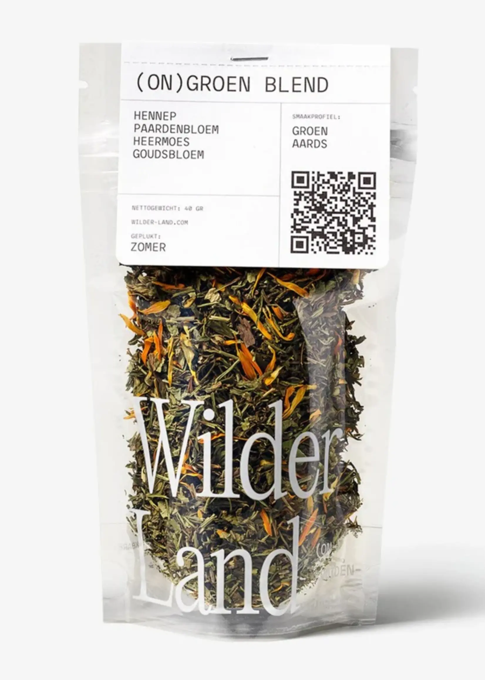 Wilder Land Wilder Land - 40g losse thee '(On) Groen'