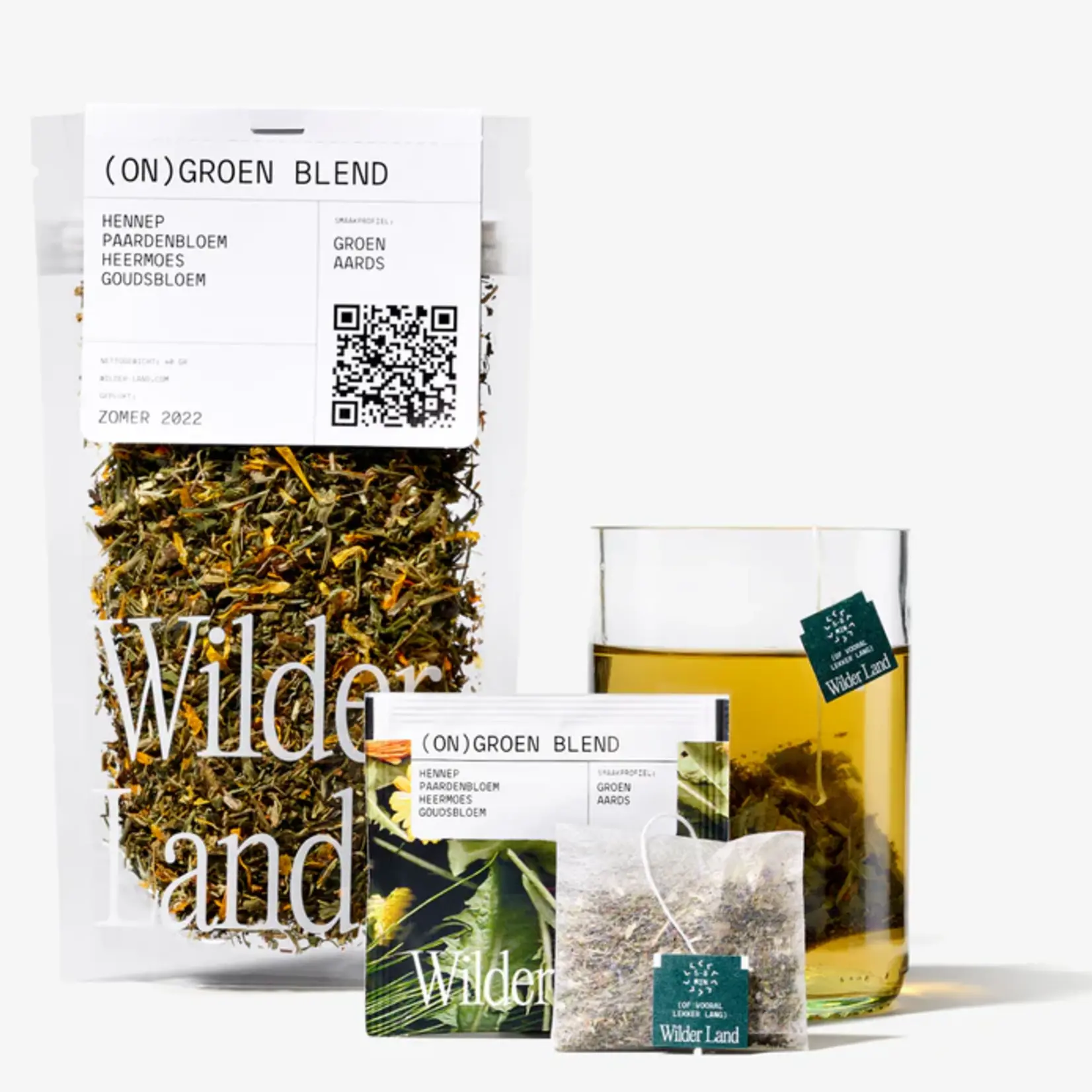 Wilder Land Wilder Land - 40g losse thee '(On) Groen'