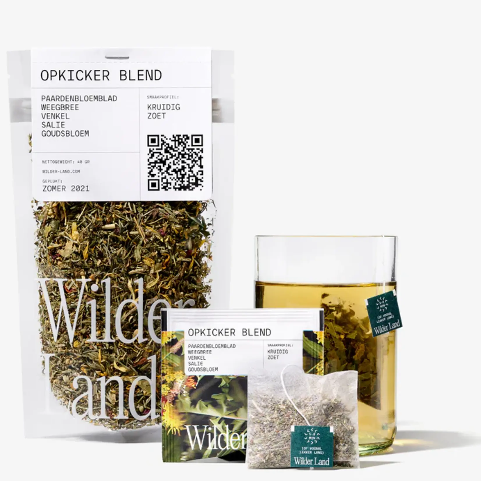 Wilder Land Wilder Land - 40g losse thee 'Opkicker'