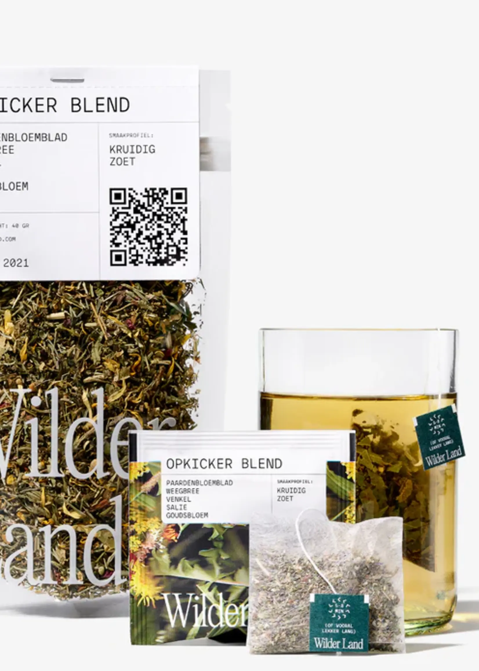 Wilder Land Wilder Land - 40g losse thee 'Opkicker'