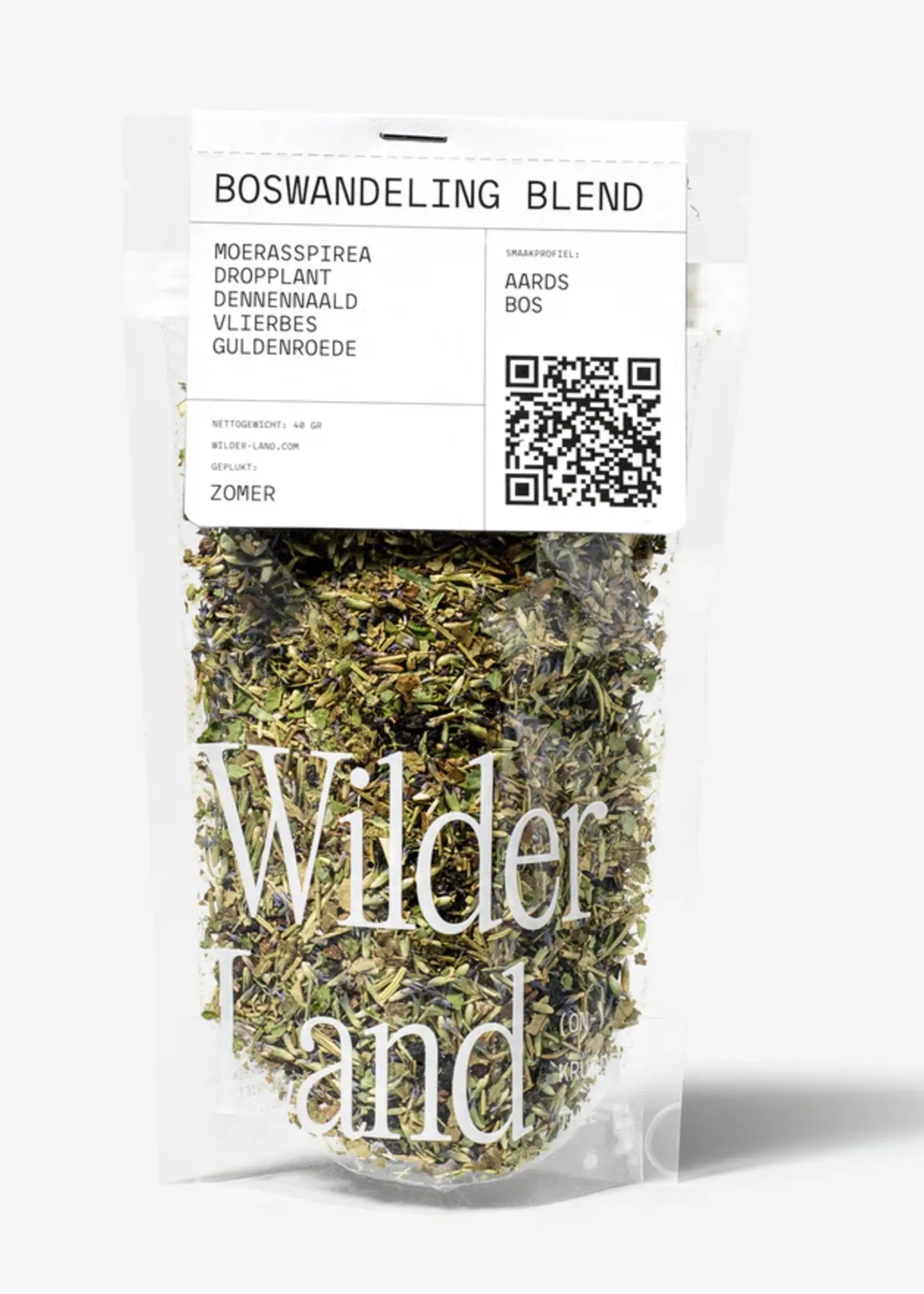 Wilder Land Wilder Land - 40g losse thee 'Boswandeling'