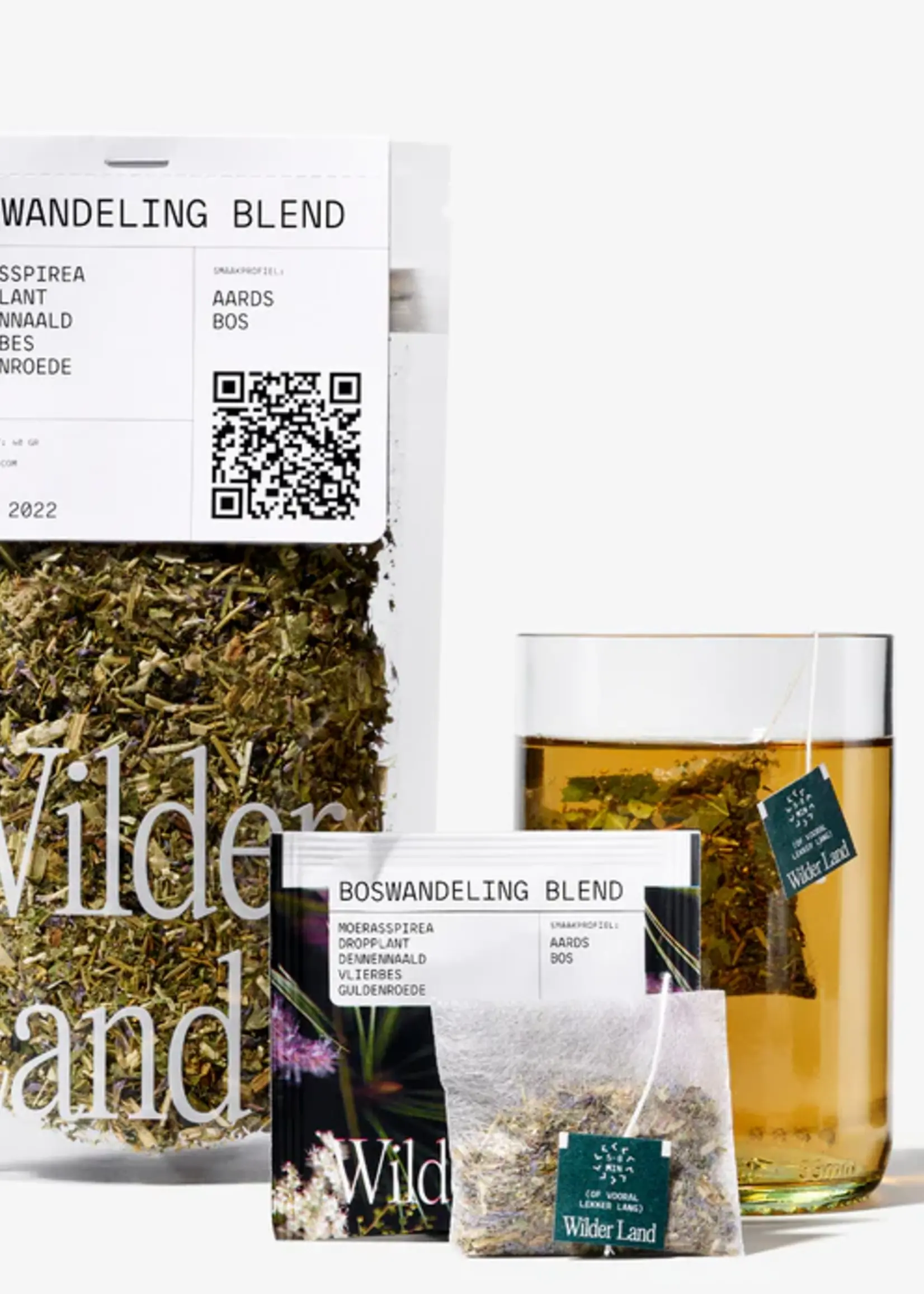 Wilder Land Wilder Land - 40g losse thee 'Boswandeling'