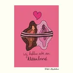 Kut Illustraties Kut Illustraties - Kaart Wij hebben echt een klittenband