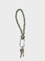 Susan Bijl Susan Bijl - Keychain KUMIHIMO (REVERB) Wena & Fluo Pink