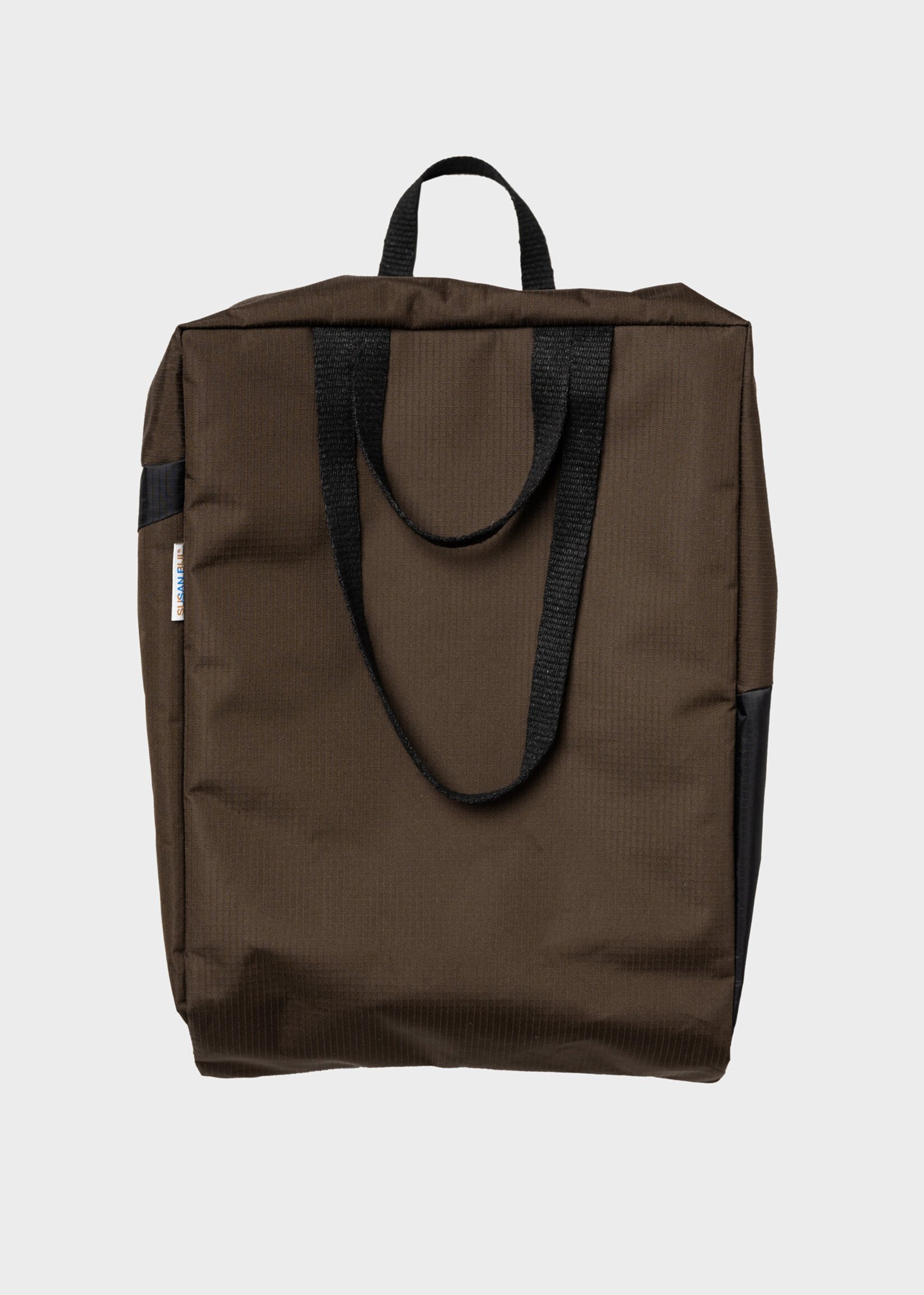 Susan Bijl Susan Bijl - Tote Bag (REVERB) Mud & Black
