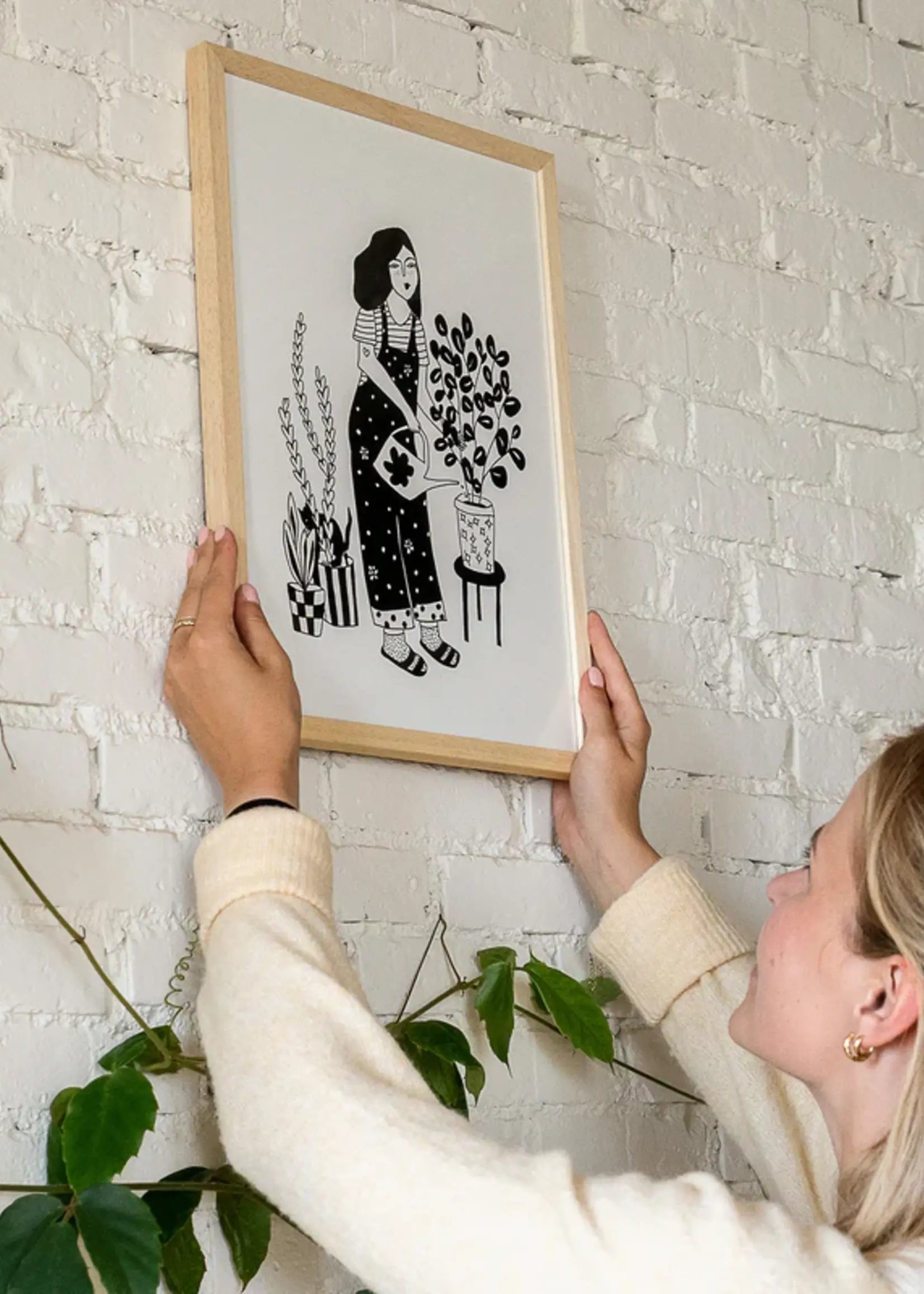 Helen B Helen B - Poster A4 plant lover