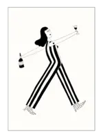 Helen B Helen B - Poster A4 wine o'clock