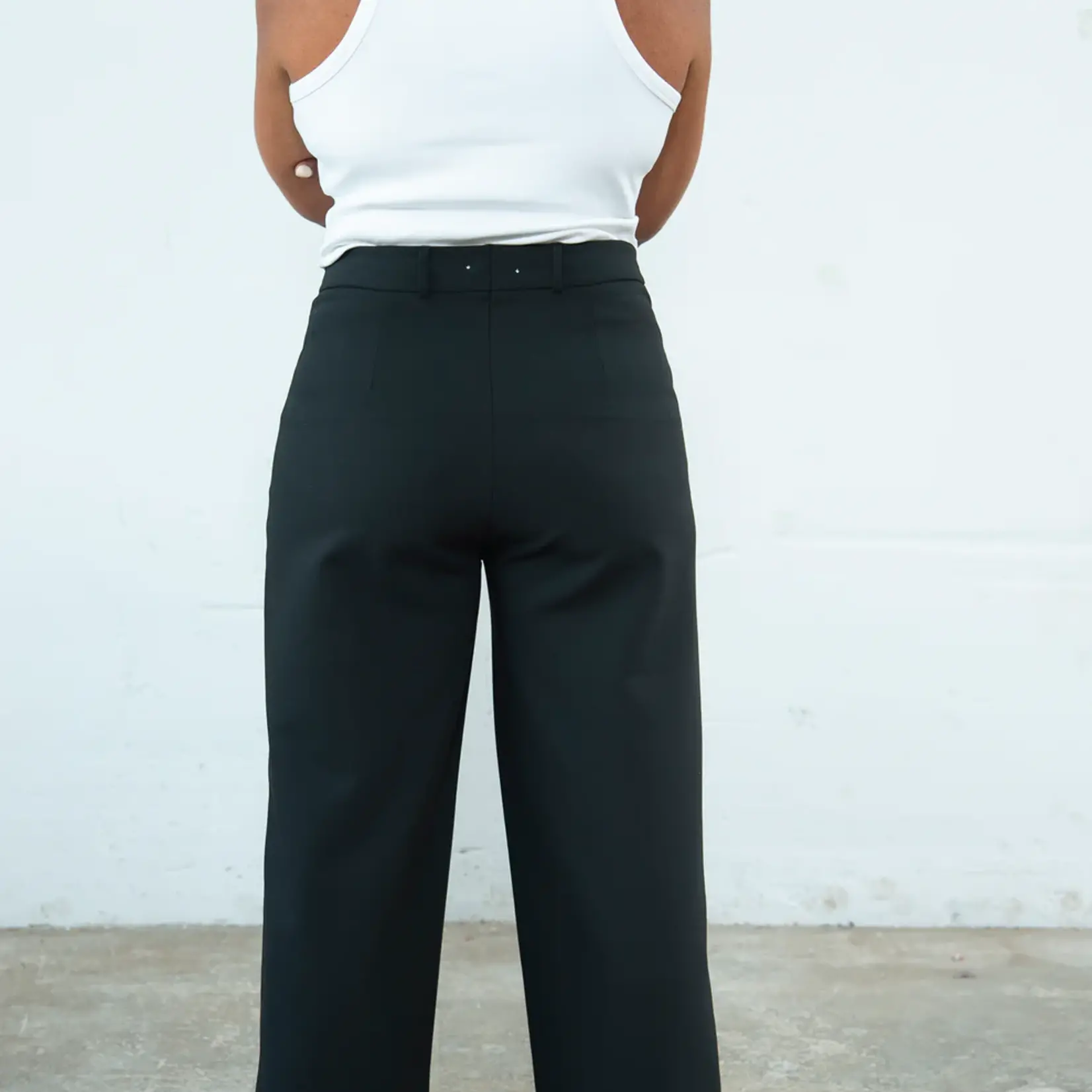 Per_Atelier Per Atelier - Pants 01 Zwart