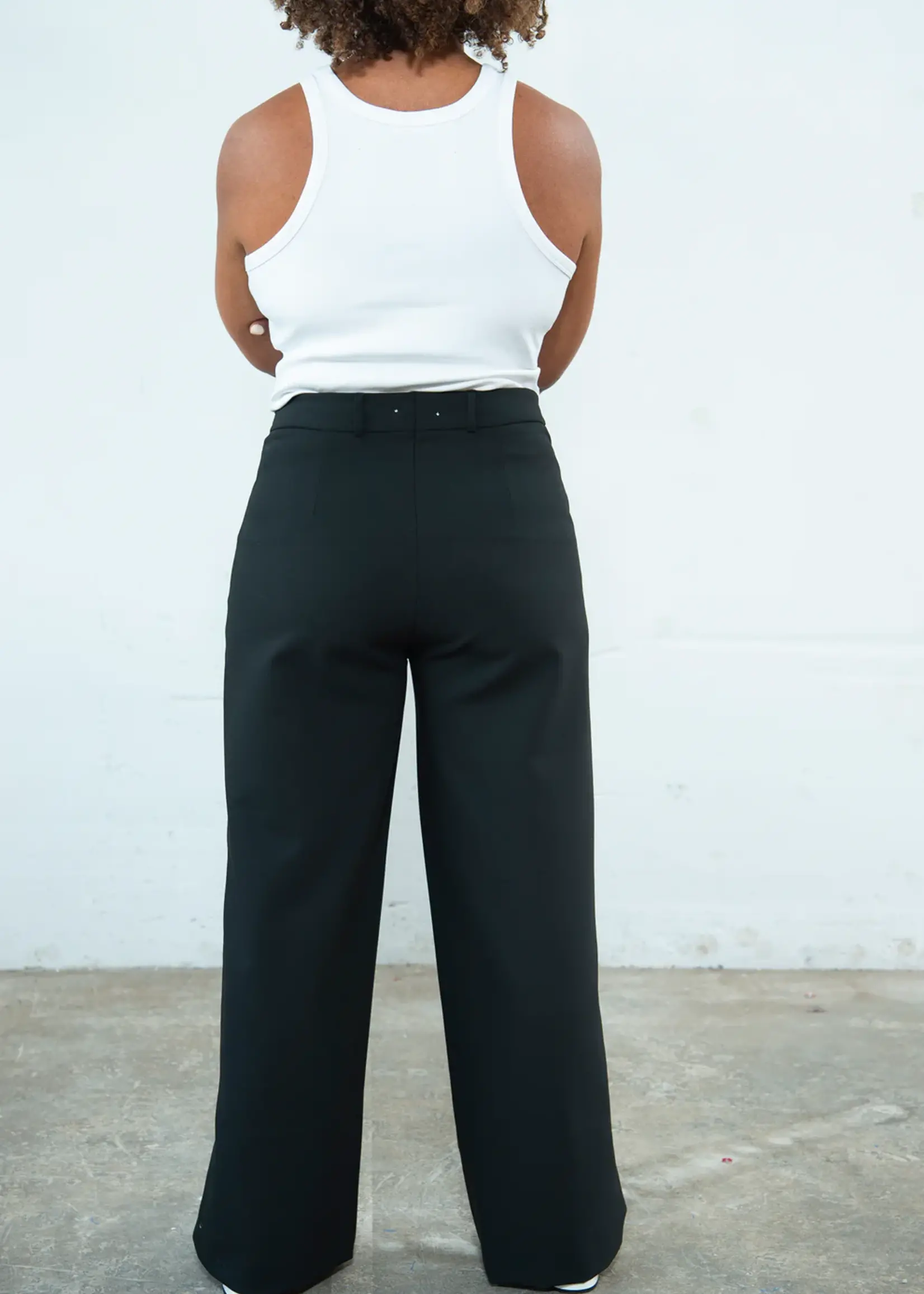 Per_Atelier Per Atelier - Pants 01 Zwart