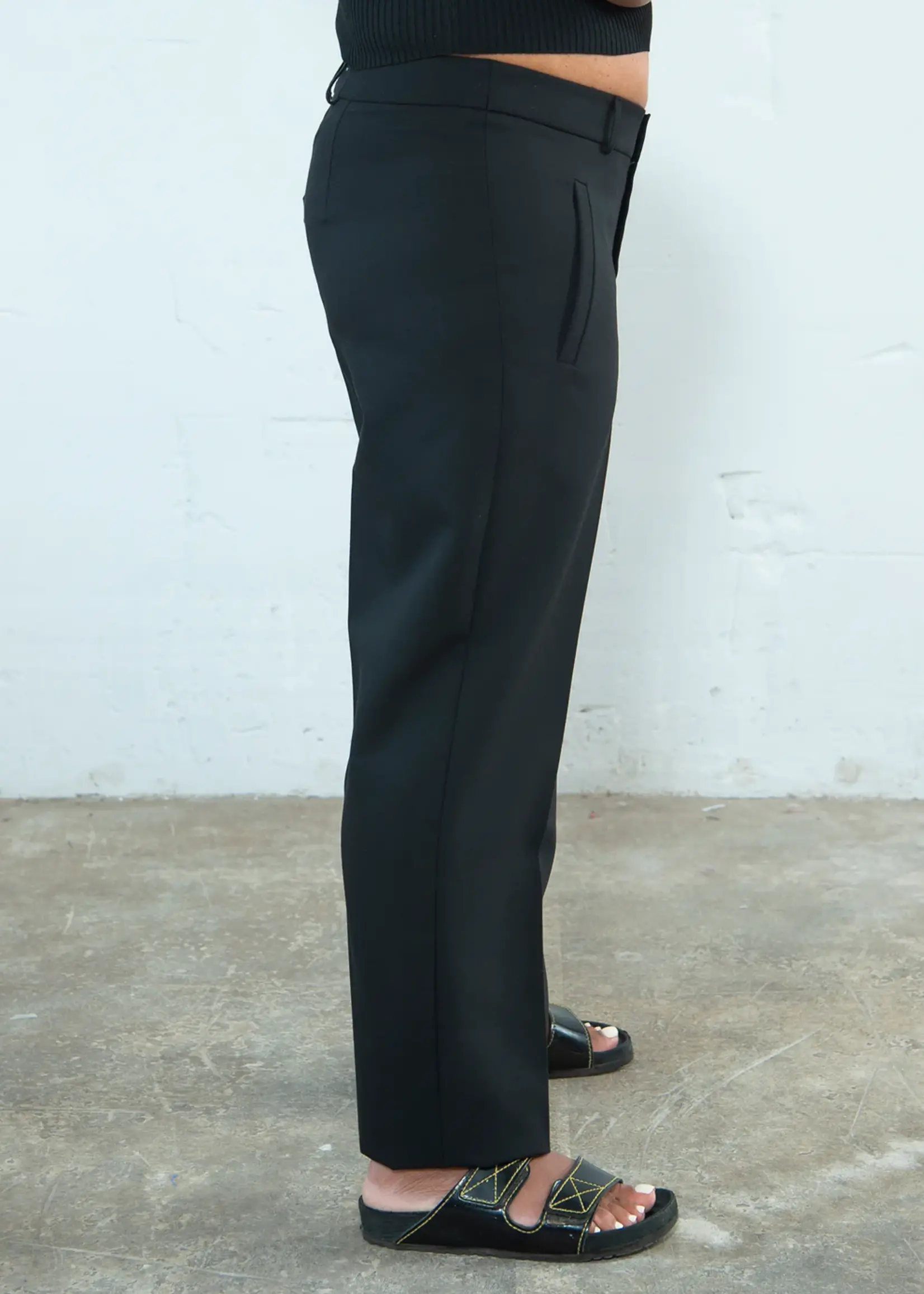 Per_Atelier Per Atelier - Pants 02 Zwart