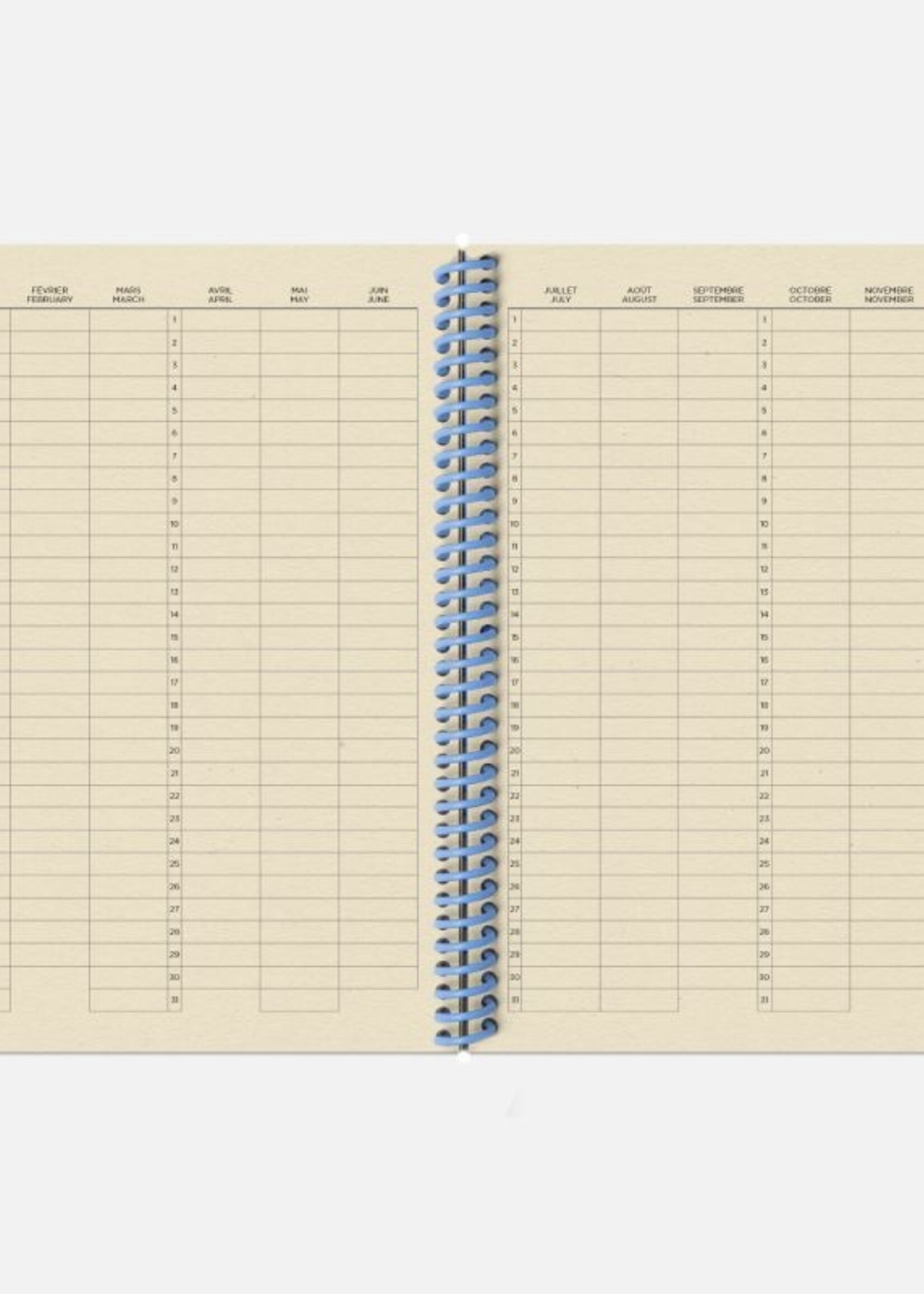 Papier Tigre Papier Tigre - Canvas Notitieboek A5