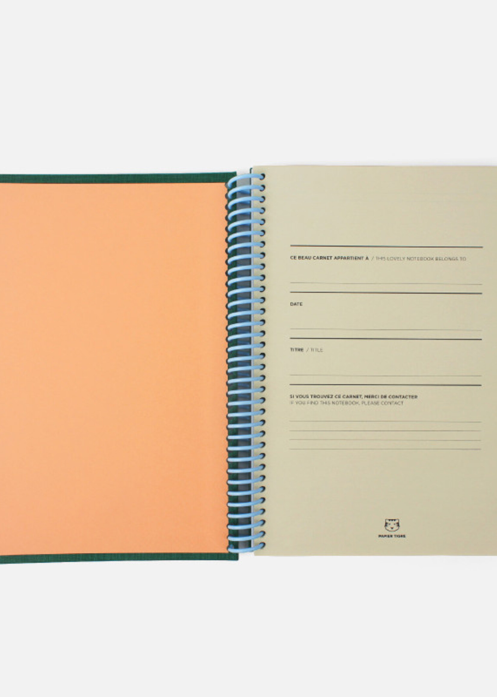 Papier Tigre Papier Tigre - Canvas Notitieboek A5