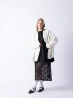 Cé Cé Official - Bomber Vest Long - White