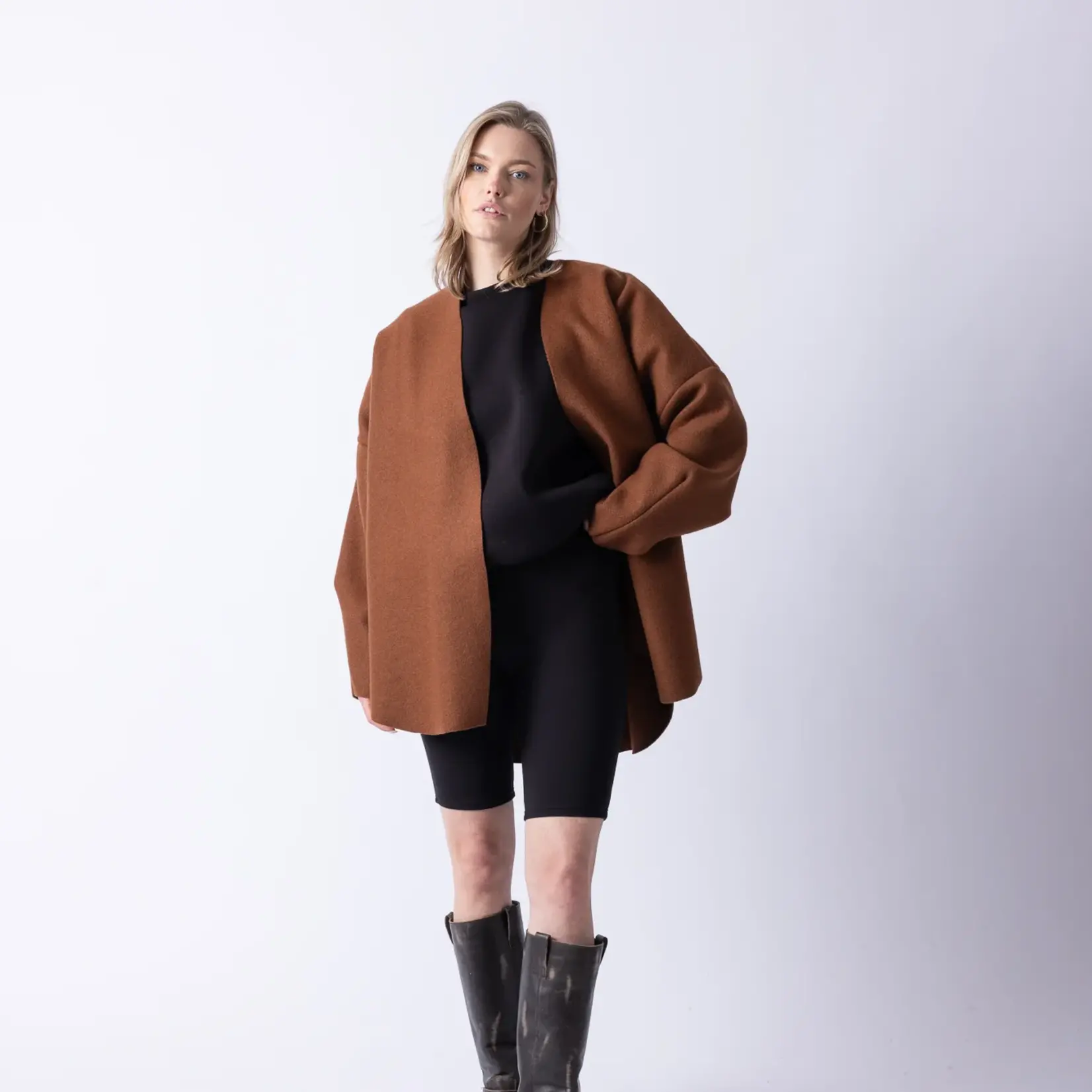 Cé Cé - Bomber Long - Bruin