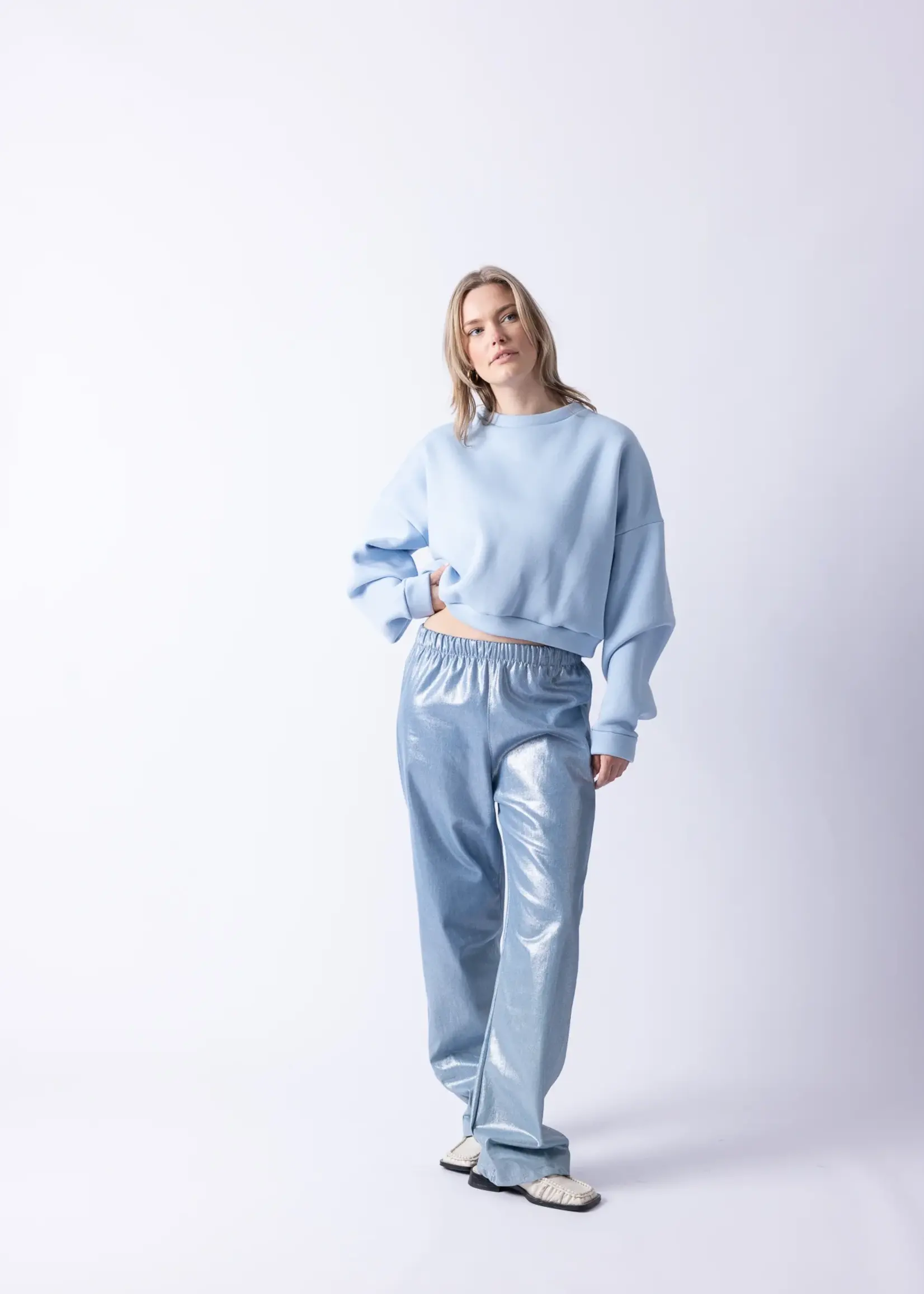 Cé Cé Official - Crop sweater - Blue