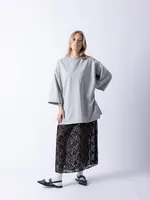 Cé Cé - Boyfriend T - Grey Onesize