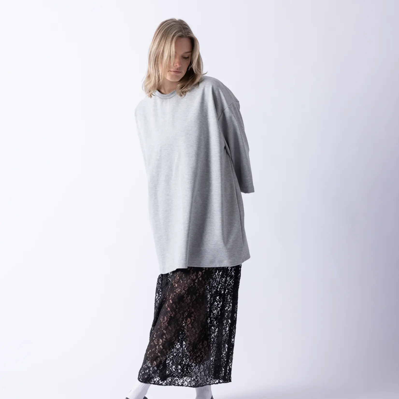 Cé Cé - Boyfriend T - Grey Onesize