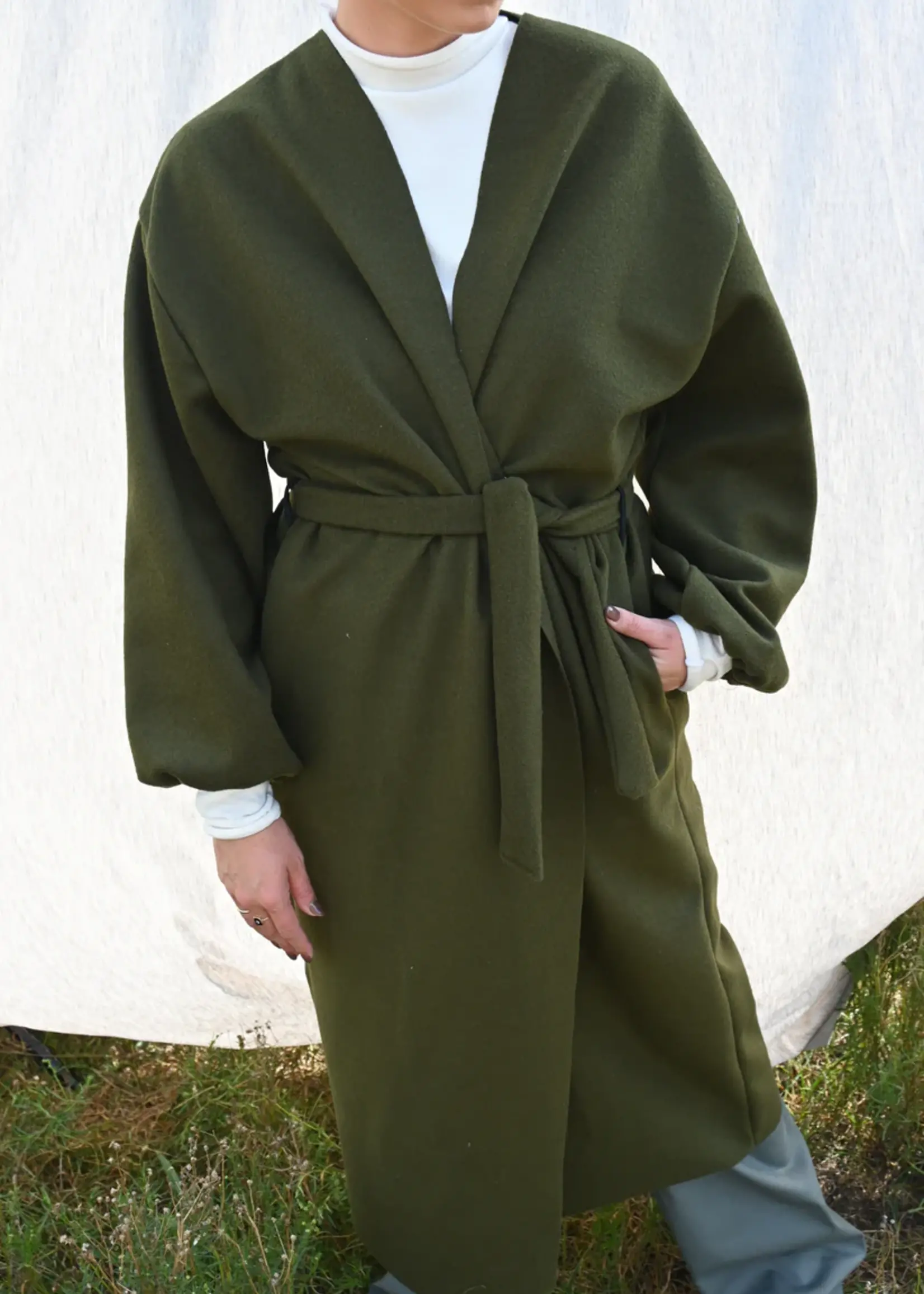 Mooz Mooz - Pof Coat - Green