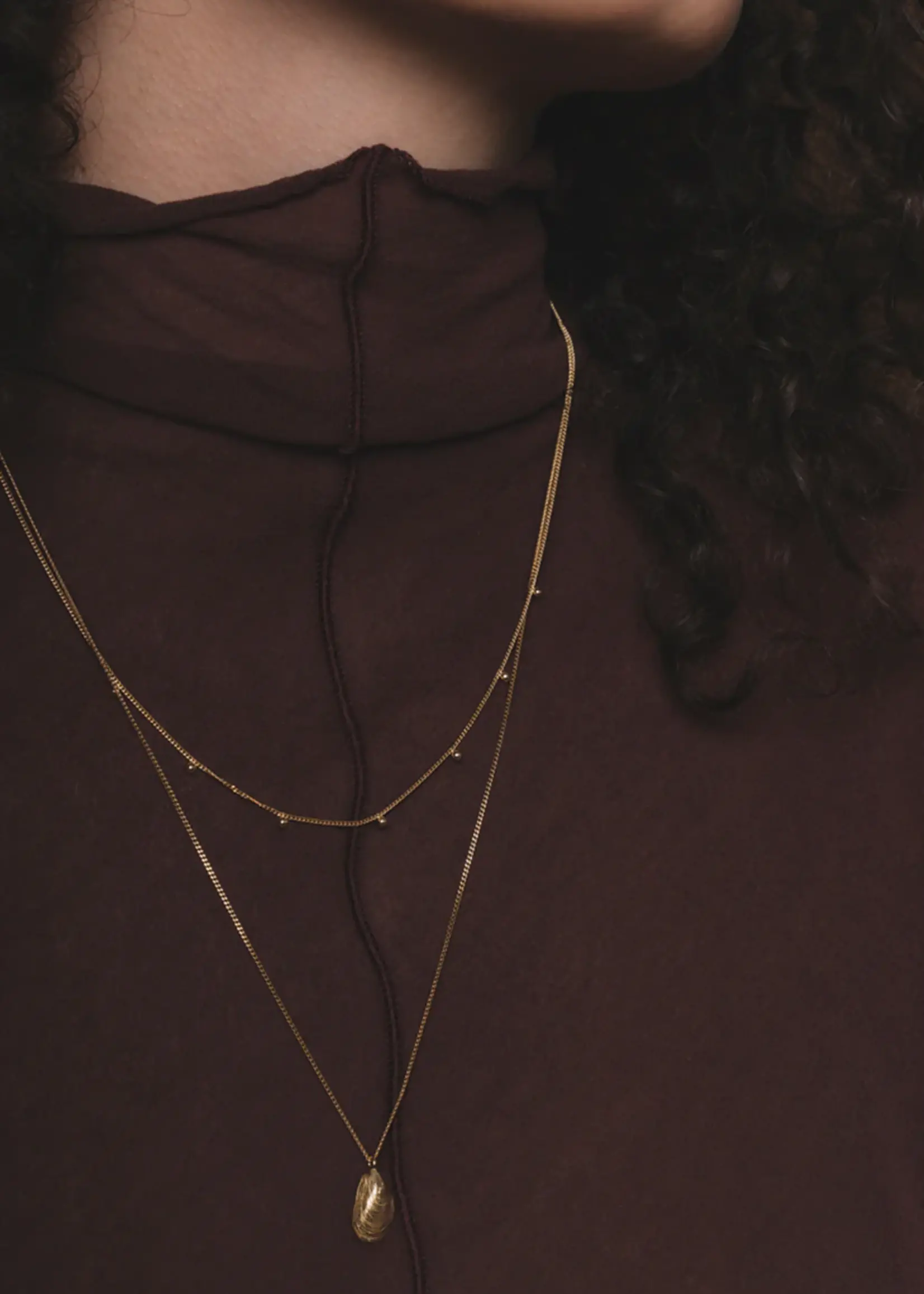 Studio MHL Studio MHL - Ketting Mussel closed