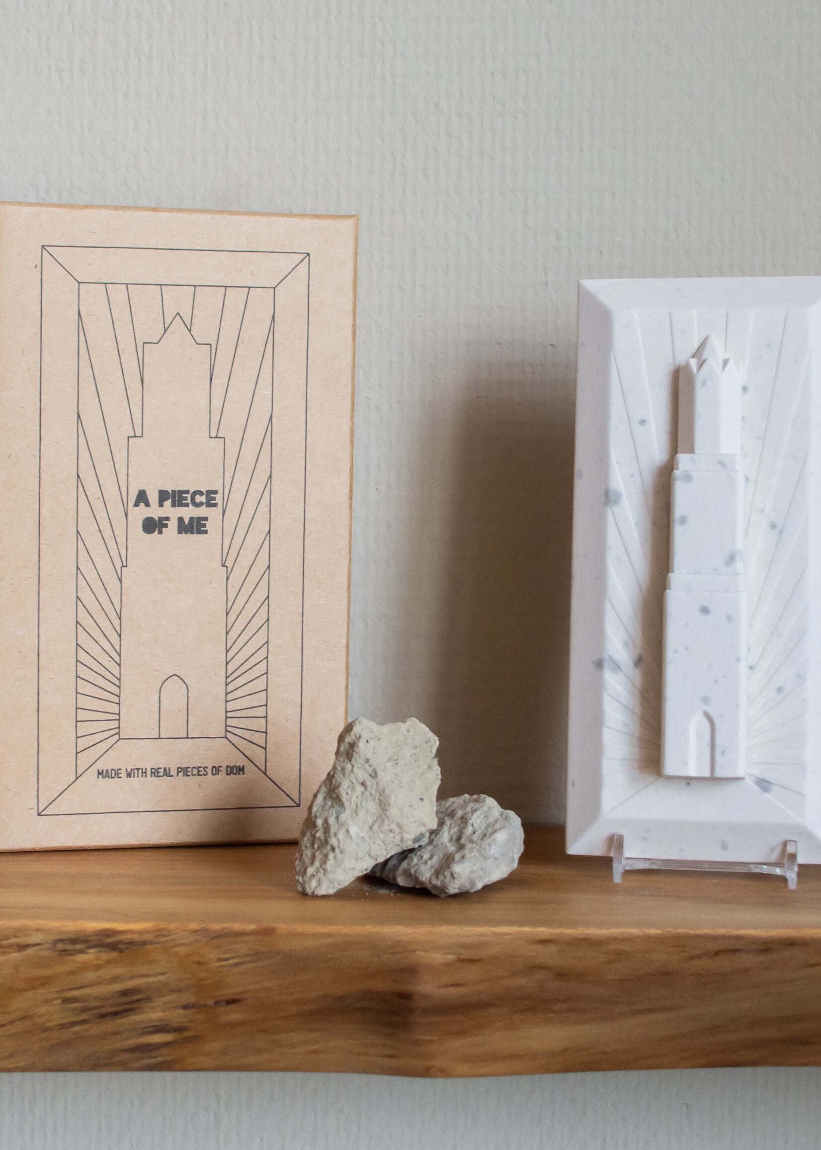 Reszto Reszto - Tegel 3D Domtoren 'A piece of me - recht