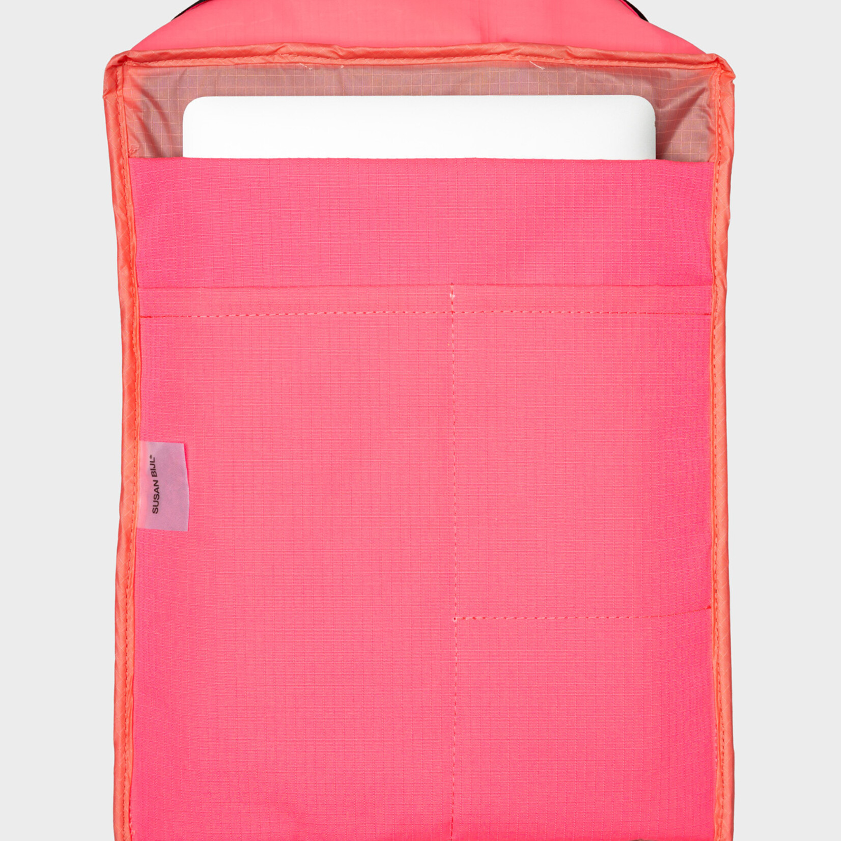 Susan Bijl Susan Bijl - The New Backpack (FLASH) - Fluo Pink & Coral