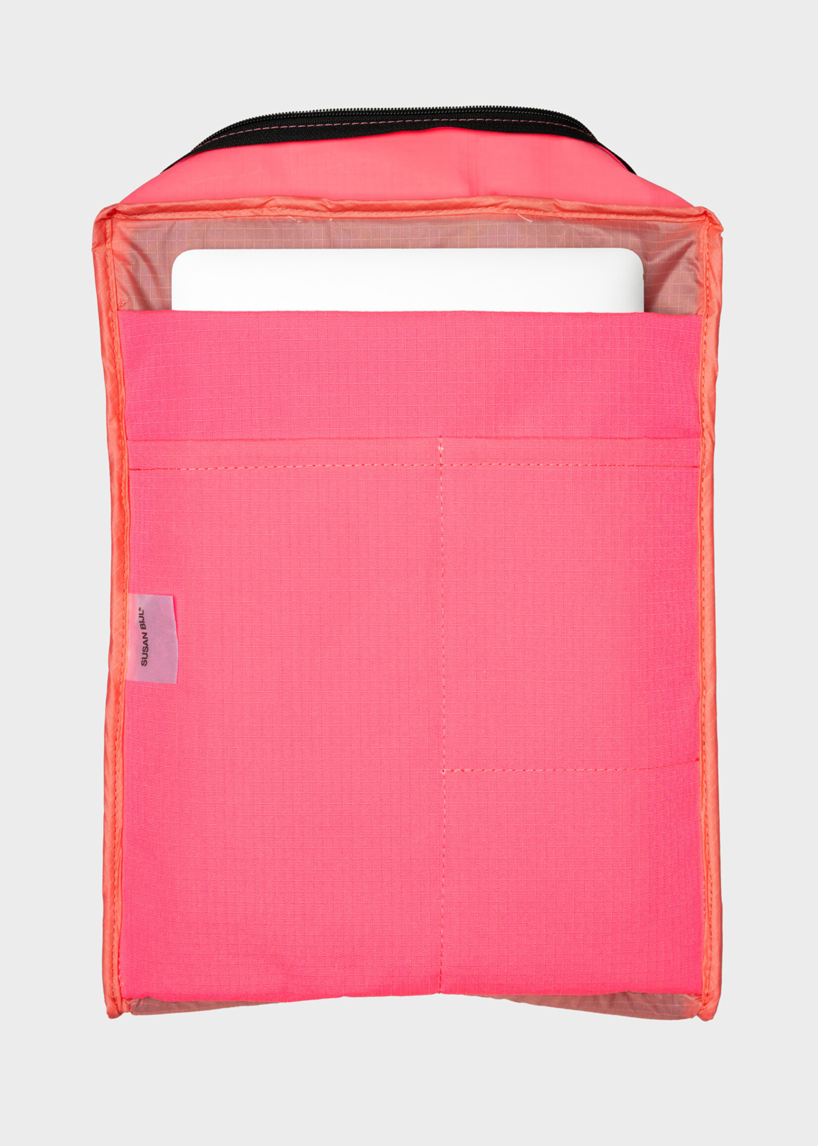Susan Bijl Susan Bijl - The New Backpack (FLASH) - Fluo Pink & Coral