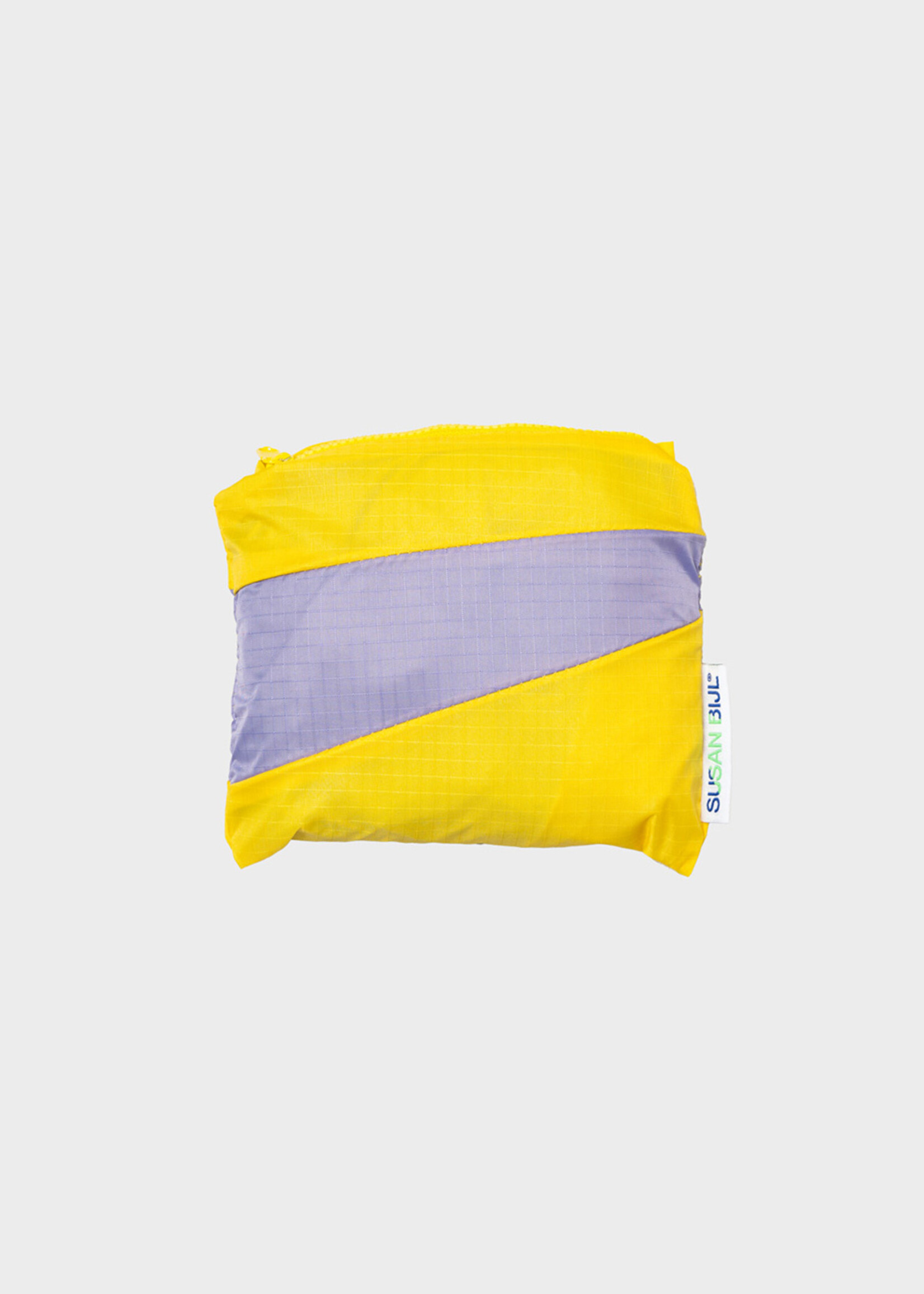 Susan Bijl Susan Bijl - The New Foldable Backpack (FLASH) - M - TV Yellow  & Treble