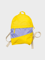 Susan Bijl Susan Bijl - The New Foldable Backpack (FLASH) - M - TV Yellow  & Treble