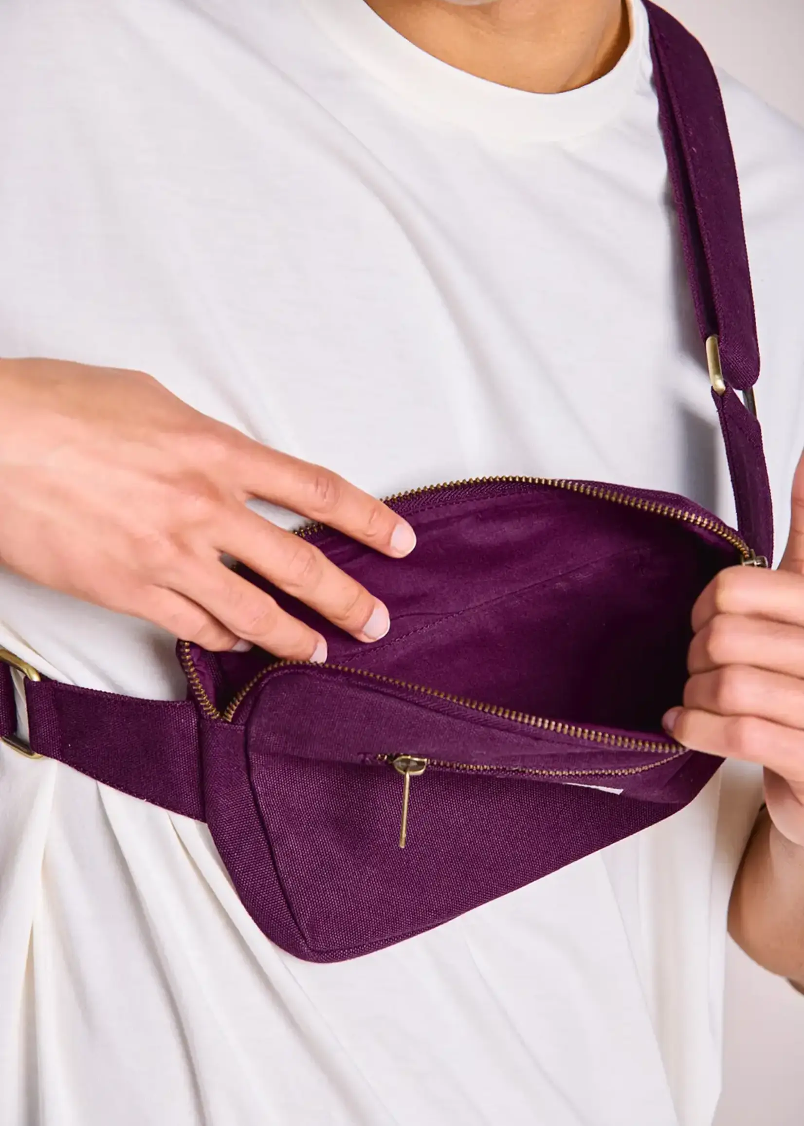 Hindbag Hindbag - Harry Fanny Pack - Plum