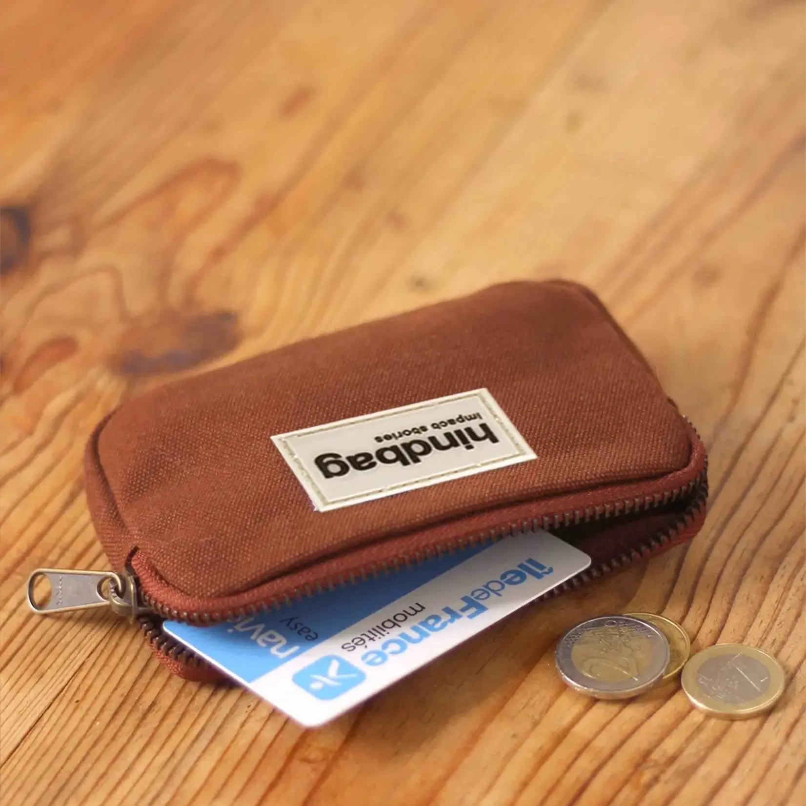 Hindbag Hindbag - Lili Wallet - Chocolate