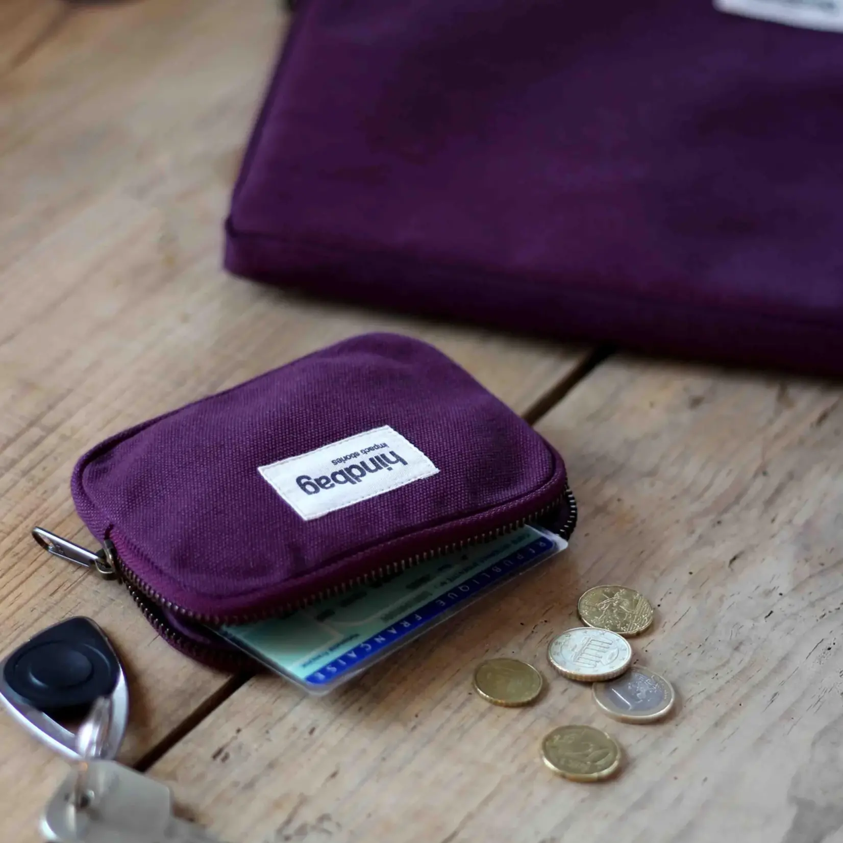 Hindbag Hindbag - Lili Wallet - Plum