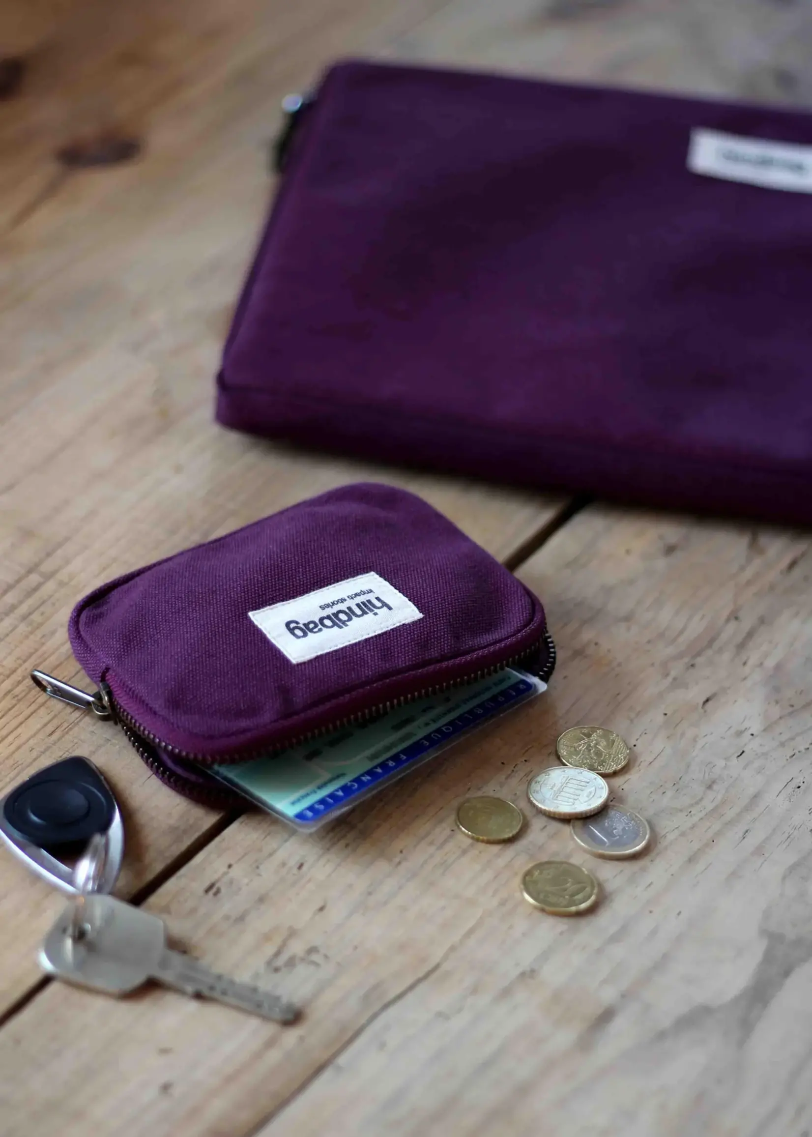 Hindbag Hindbag - Lili Wallet - Plum