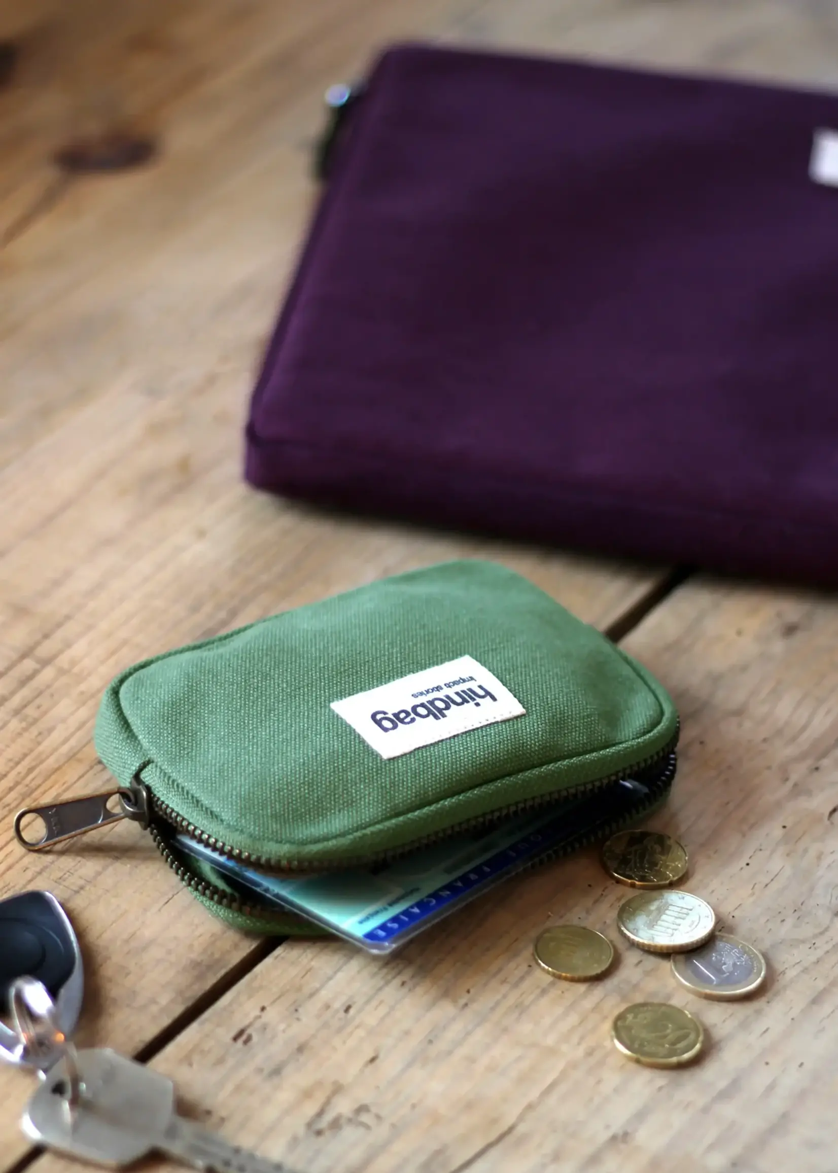 Hindbag Hindbag - Lili Wallet - Olive