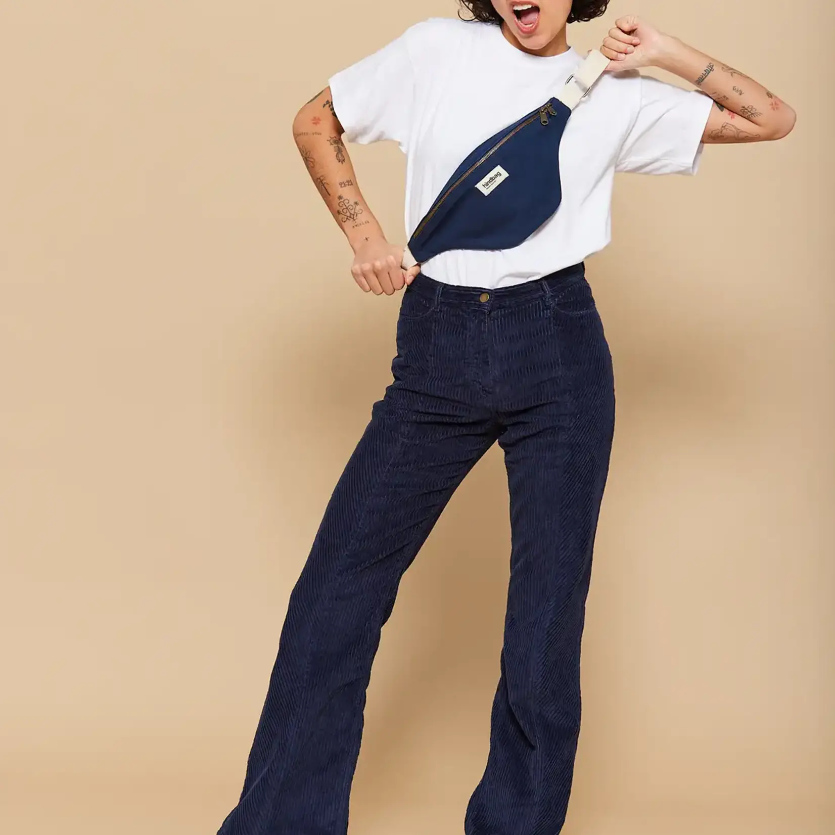 Hindbag Hindbag - Olivia Fanny Pack - Navy