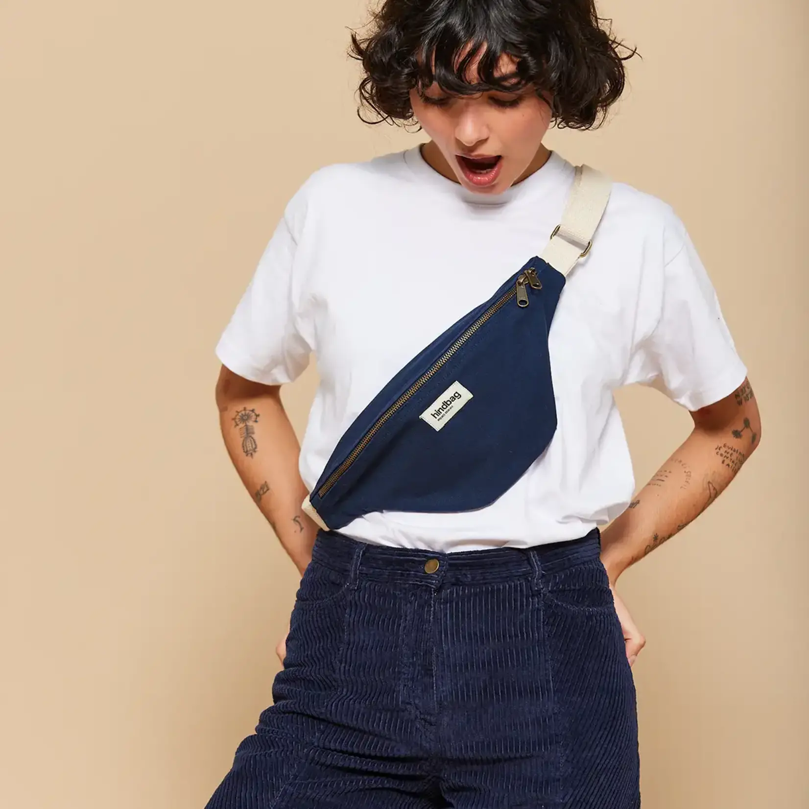 Hindbag Hindbag - Olivia Fanny Pack - Navy