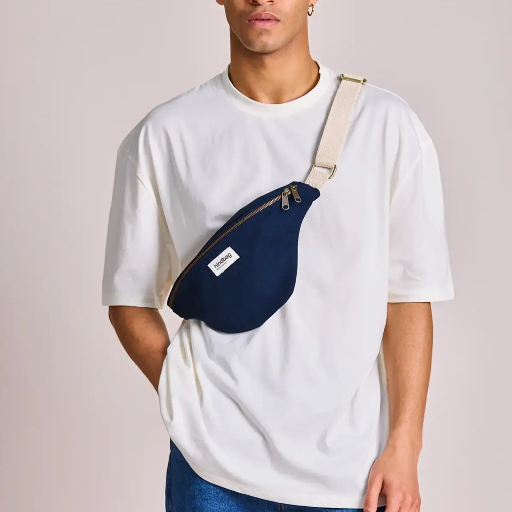 Hindbag Hindbag - Olivia Fanny Pack - Navy