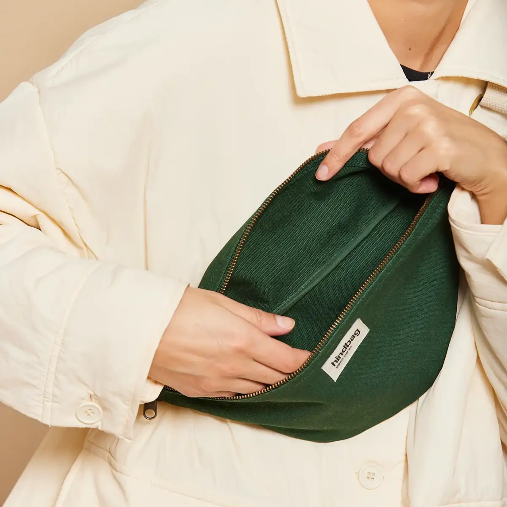 Hindbag Hindbag - Olivia Fanny Pack - Forest Green