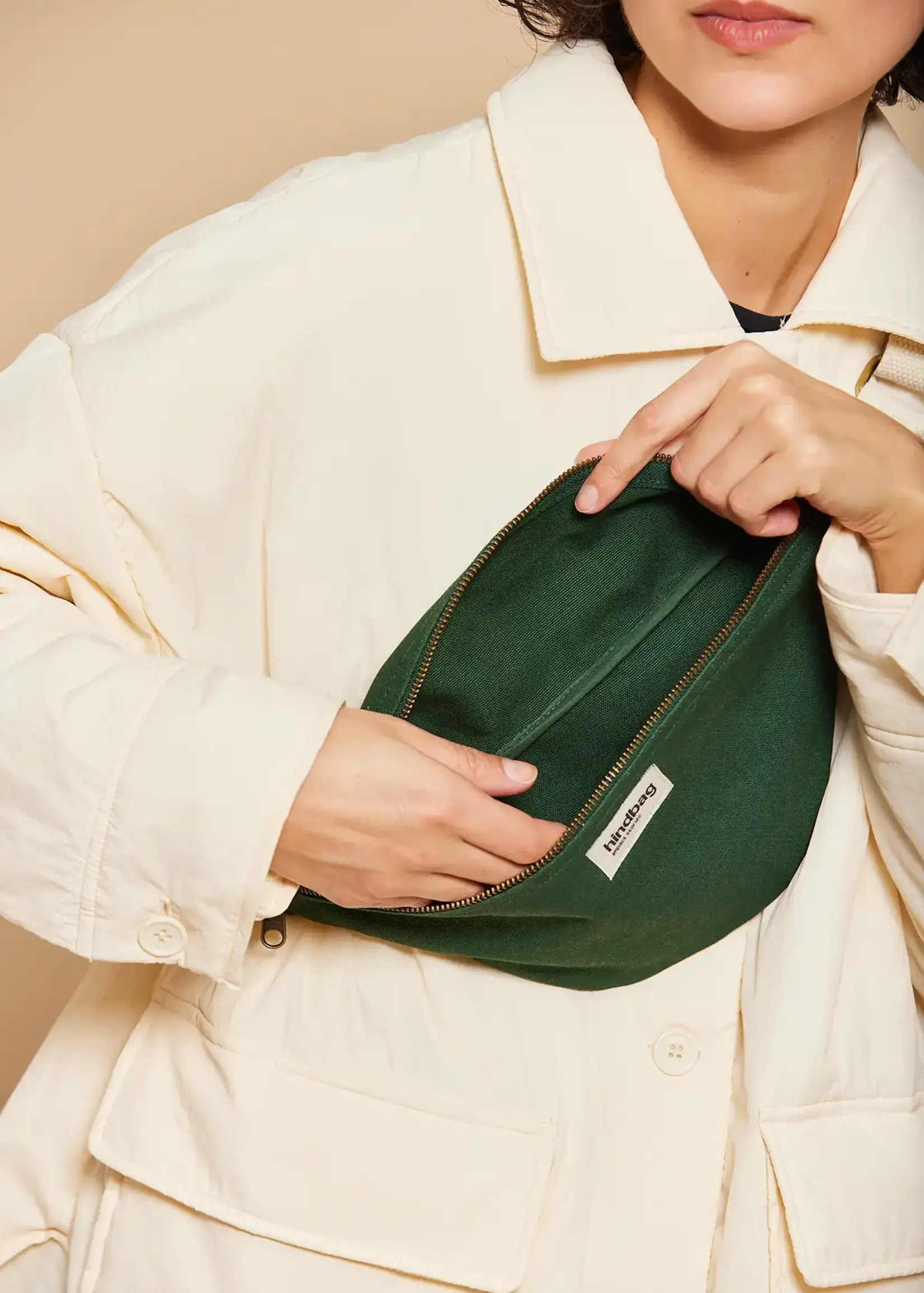 Hindbag Hindbag - Olivia Fanny Pack - Forest Green