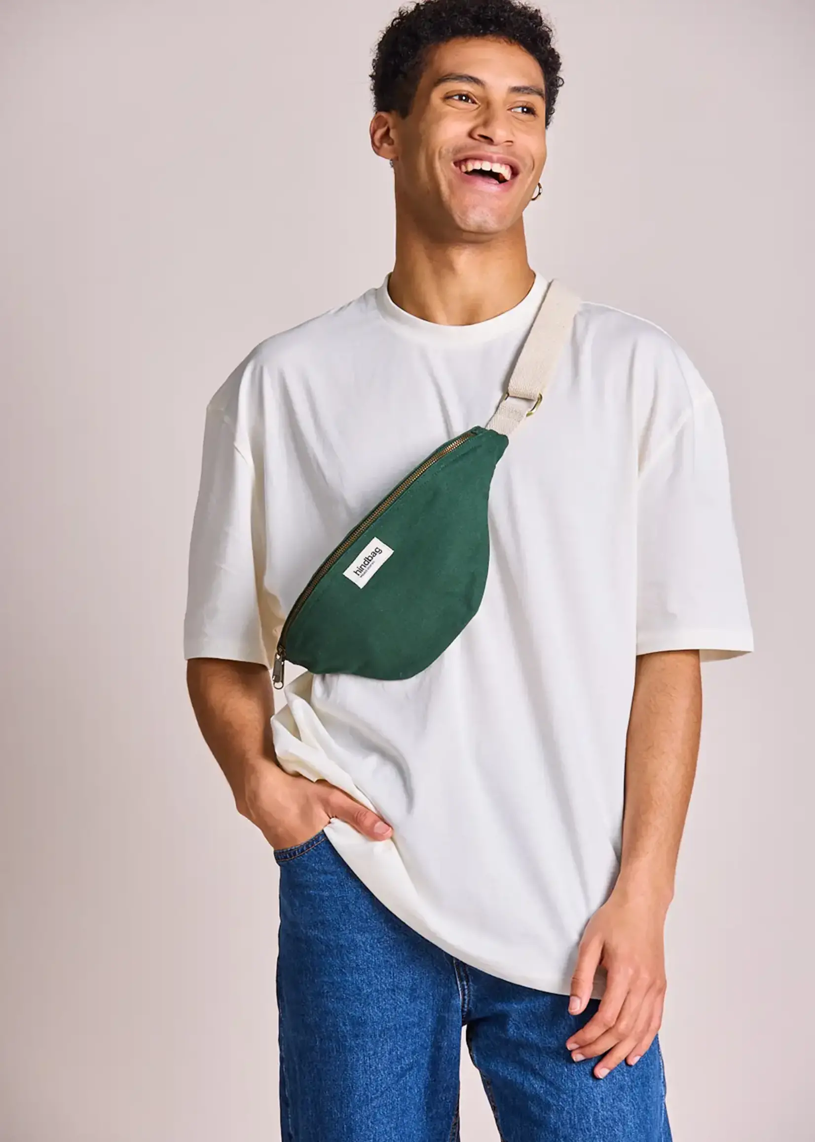 Hindbag Hindbag - Olivia Fanny Pack - Forest Green