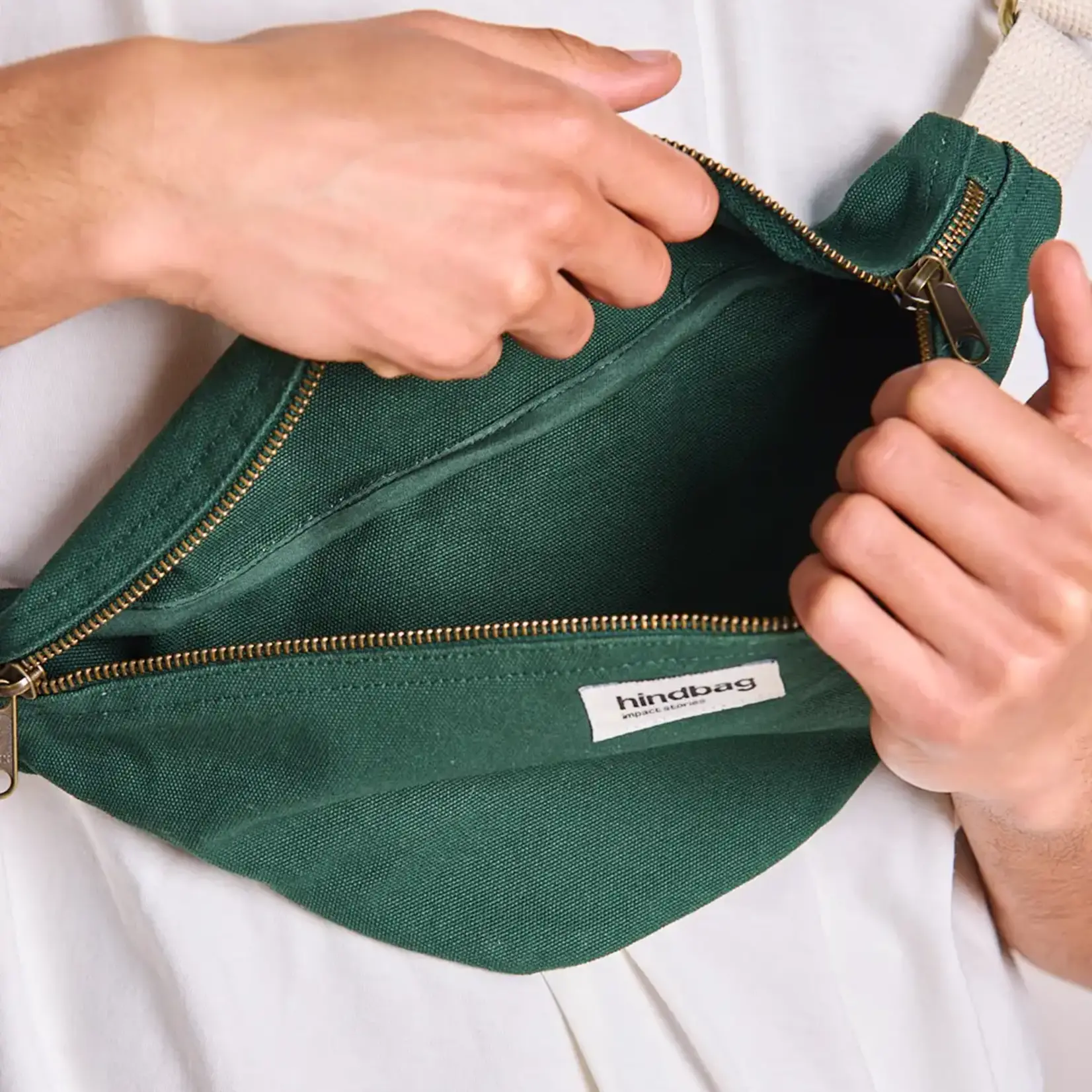 Hindbag Hindbag - Olivia Fanny Pack - Forest Green
