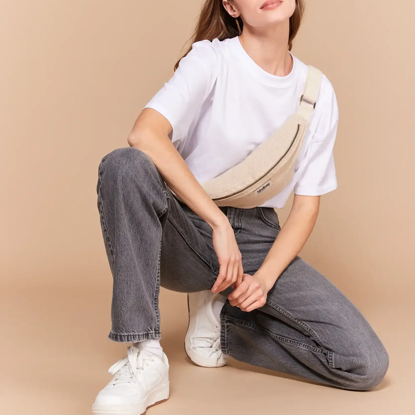 Hindbag Hindbag - Olivia Fanny Pack - Jute