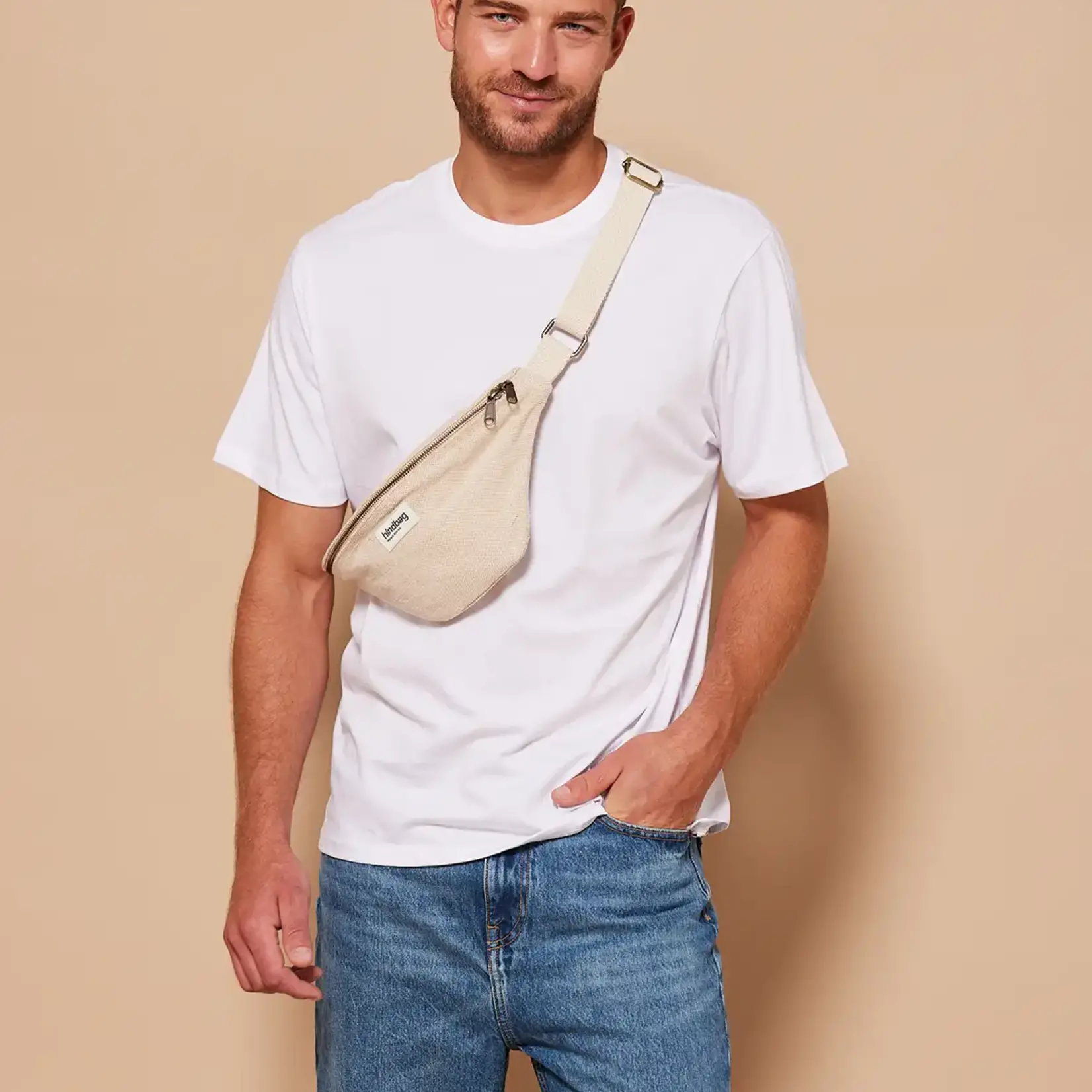 Hindbag Hindbag - Olivia Fanny Pack - Jute