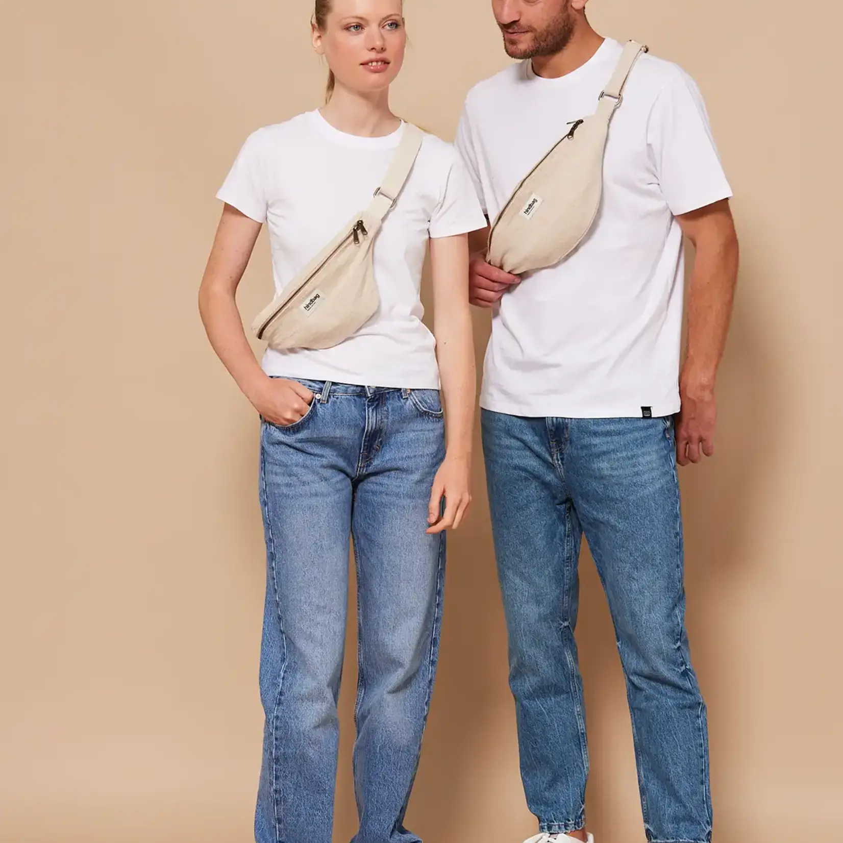 Hindbag Hindbag - Olivia Fanny Pack - Jute