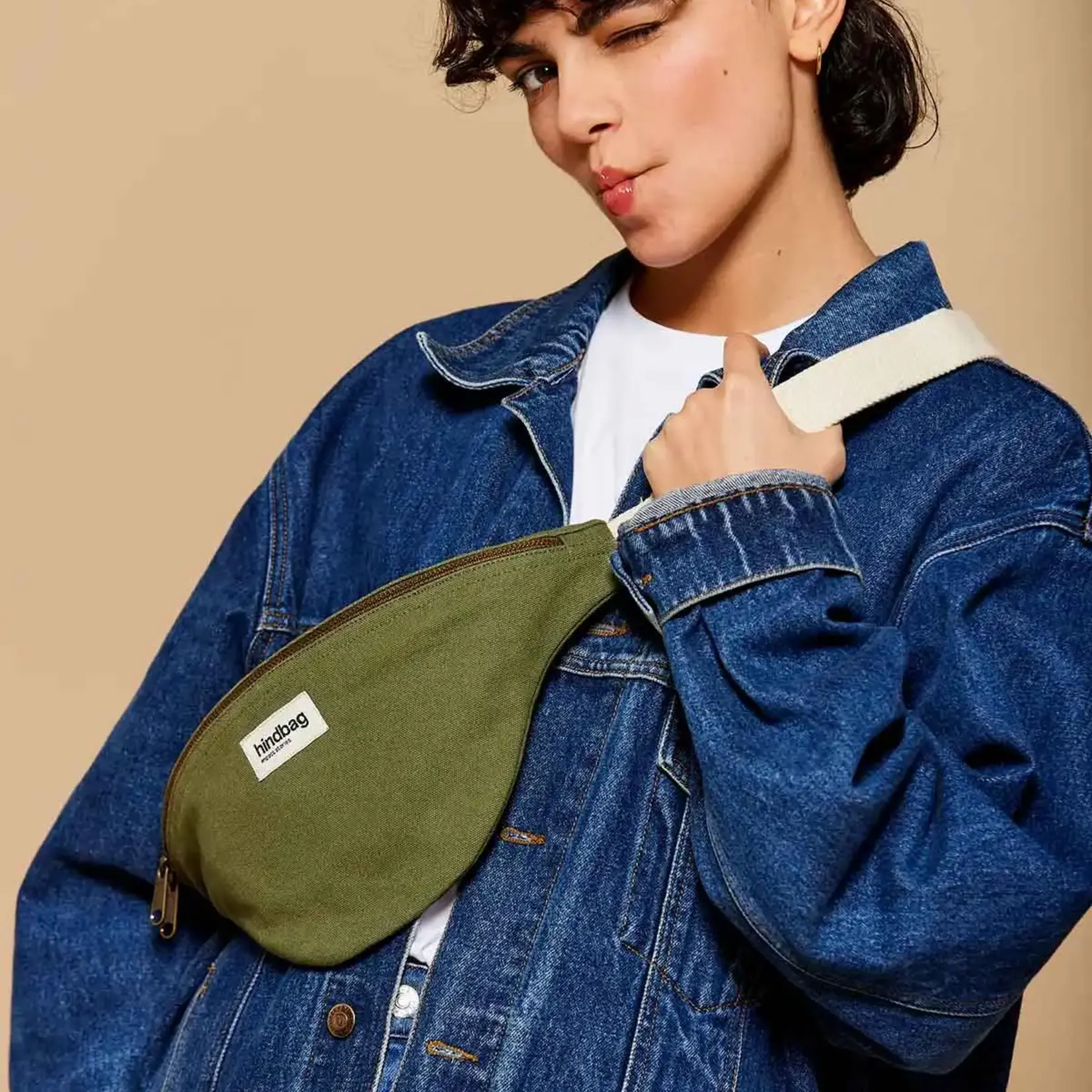 Hindbag Hindbag - Olivia Fanny Pack - Olive